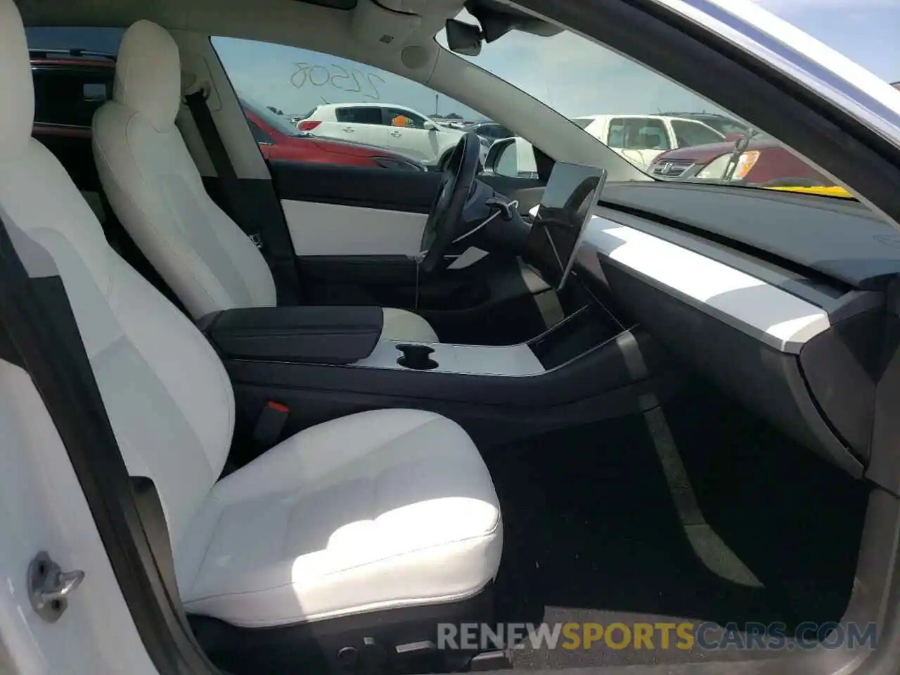 5 Photograph of a damaged car 5YJ3E1EA6KF302158 TESLA MODEL 3 2019