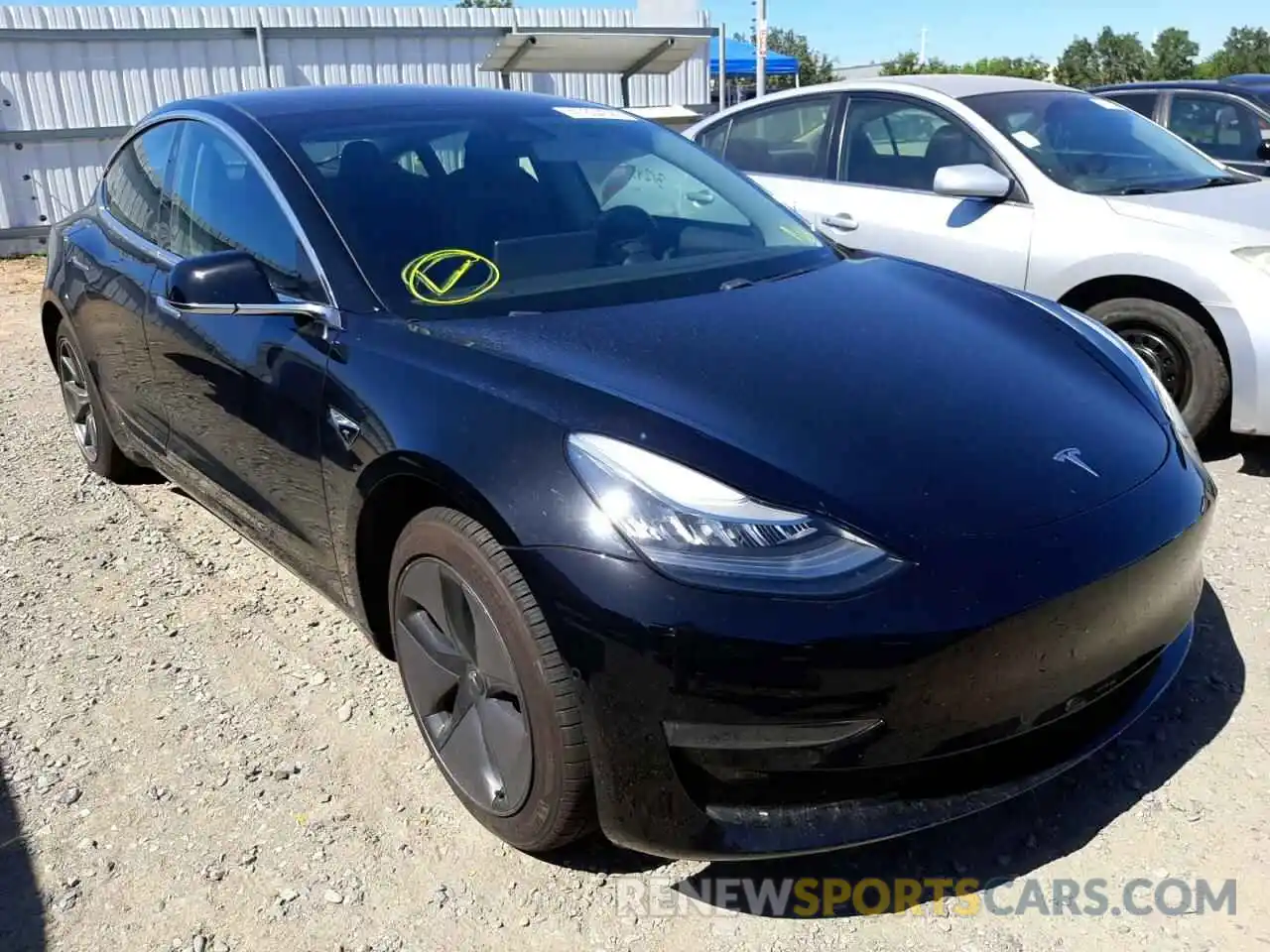 1 Фотография поврежденного автомобиля 5YJ3E1EA6KF305951 TESLA MODEL 3 2019