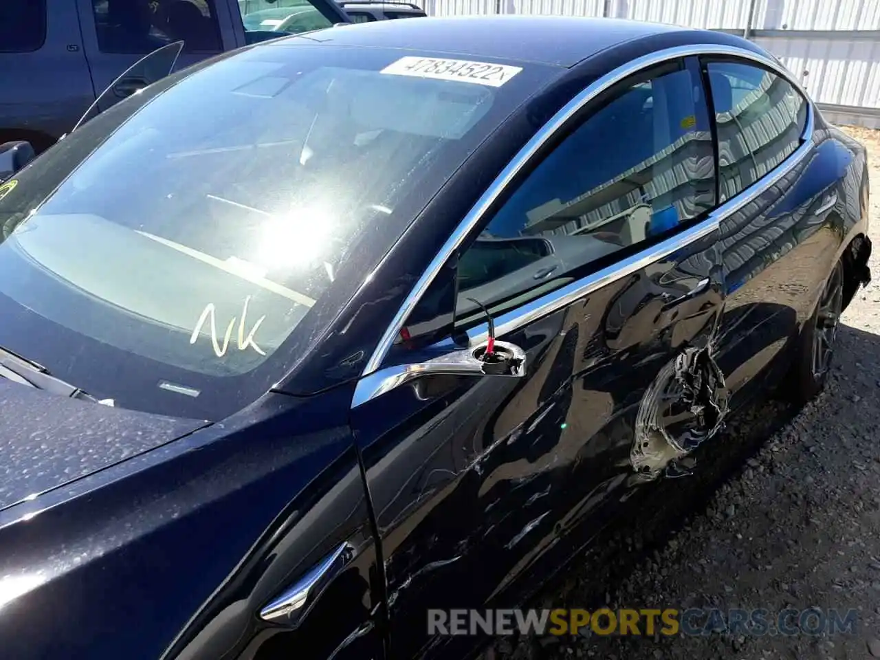 10 Photograph of a damaged car 5YJ3E1EA6KF305951 TESLA MODEL 3 2019