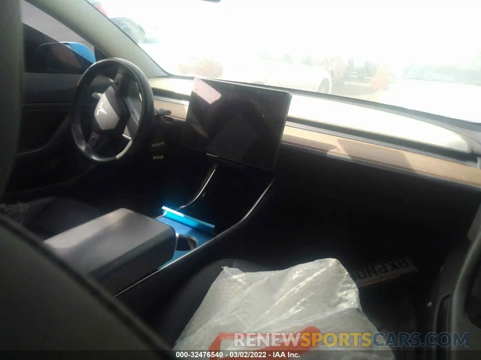 5 Photograph of a damaged car 5YJ3E1EA6KF306064 TESLA MODEL 3 2019