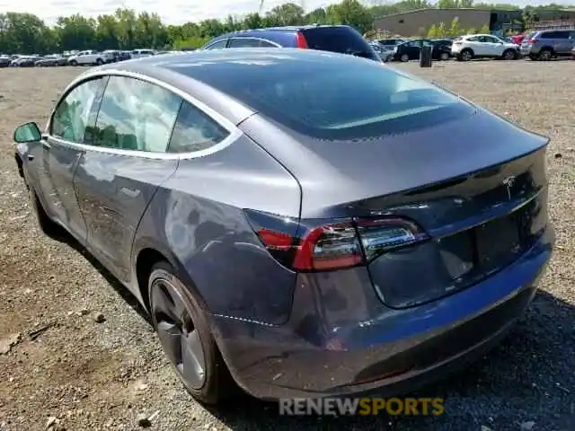 3 Photograph of a damaged car 5YJ3E1EA6KF307506 TESLA MODEL 3 2019