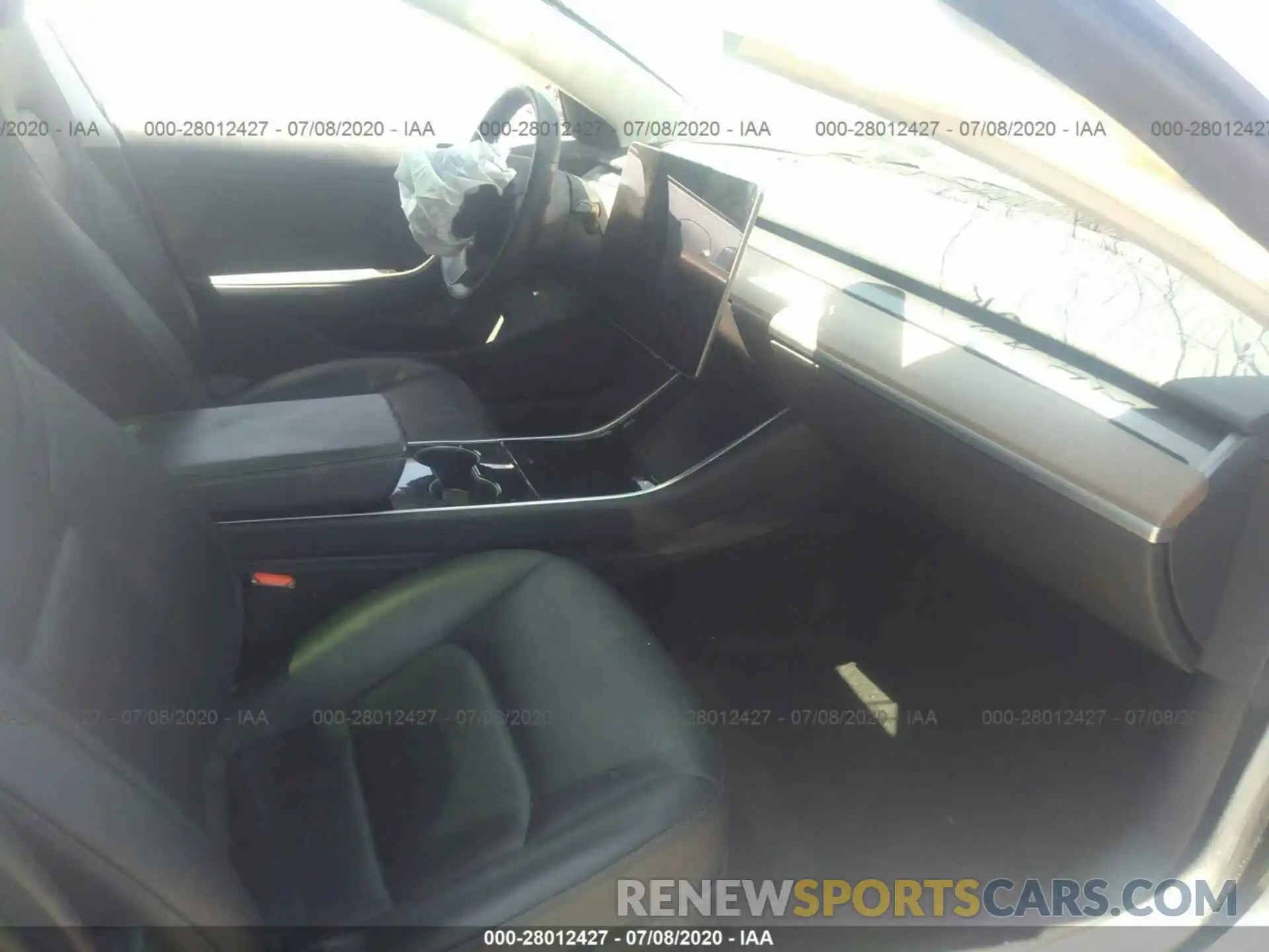 5 Photograph of a damaged car 5YJ3E1EA6KF308123 TESLA MODEL 3 2019