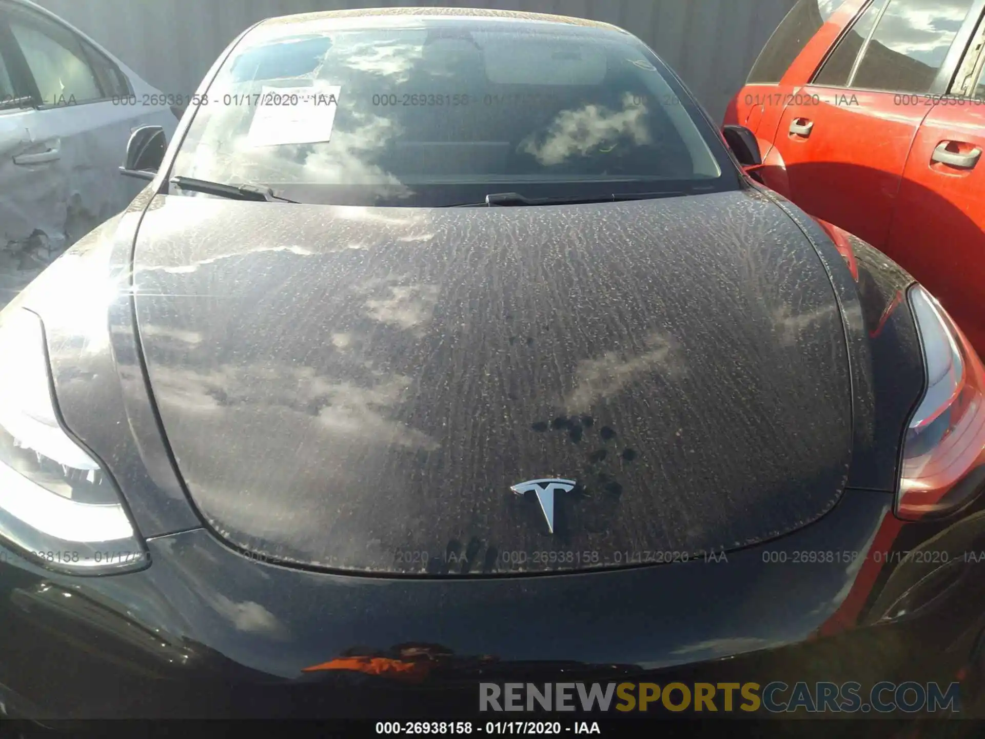 6 Photograph of a damaged car 5YJ3E1EA6KF310695 TESLA MODEL 3 2019