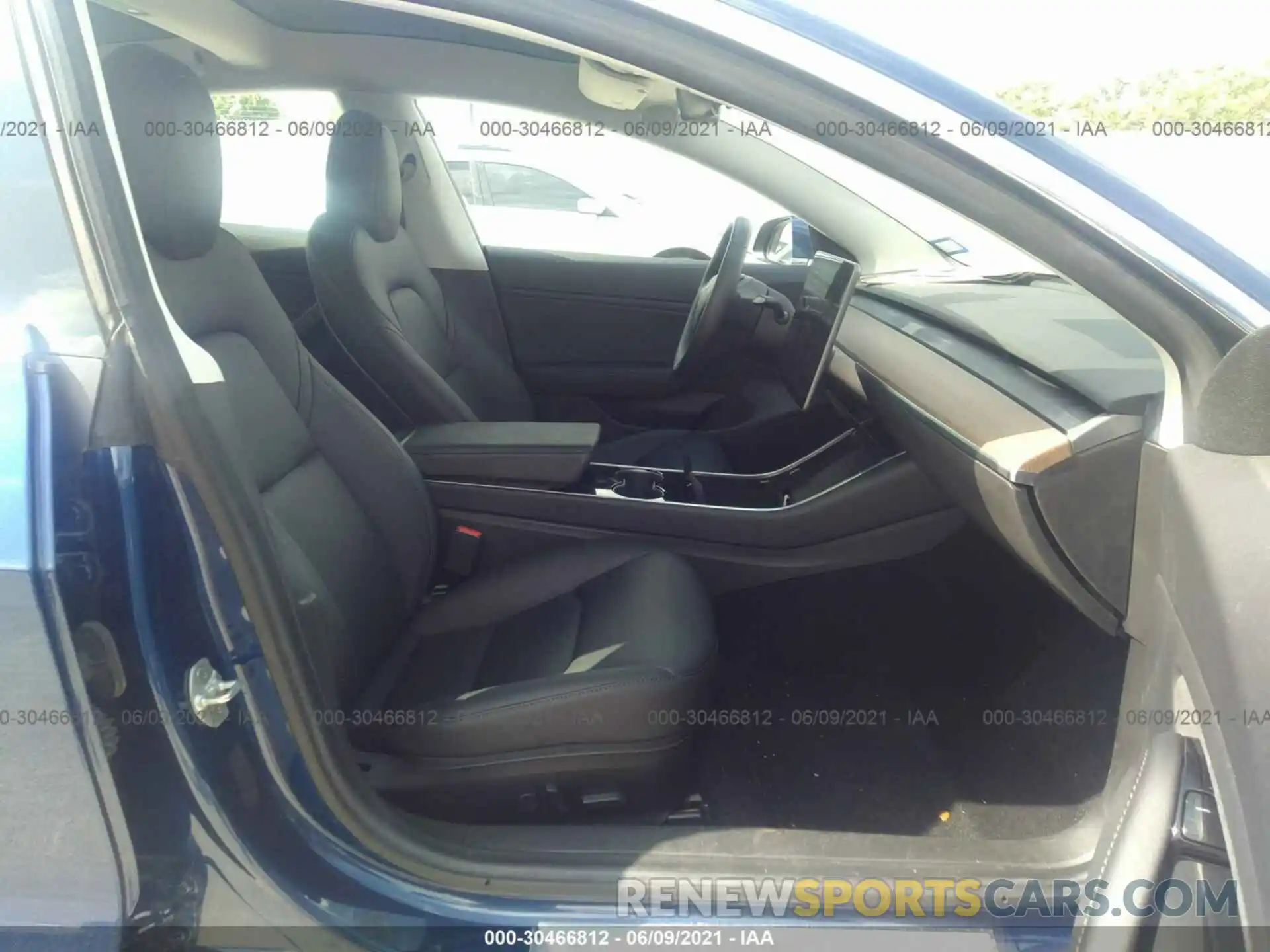 5 Photograph of a damaged car 5YJ3E1EA6KF313841 TESLA MODEL 3 2019