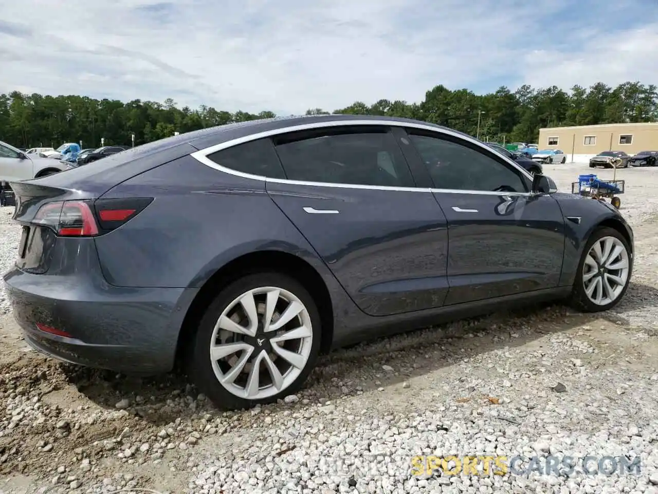 3 Photograph of a damaged car 5YJ3E1EA6KF314987 TESLA MODEL 3 2019