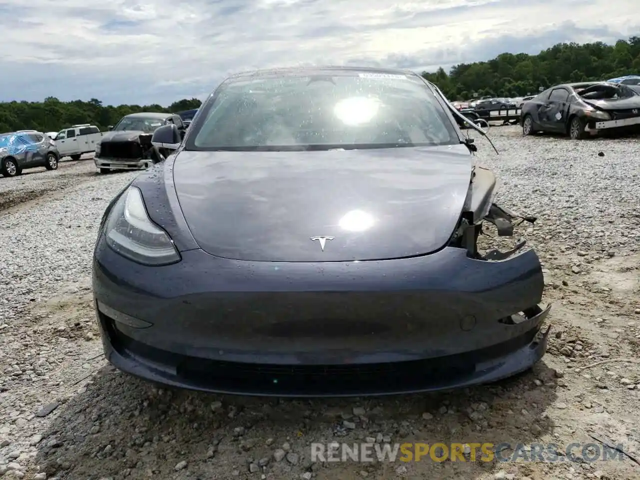 5 Photograph of a damaged car 5YJ3E1EA6KF314987 TESLA MODEL 3 2019