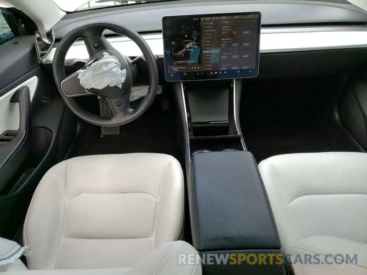 8 Фотография поврежденного автомобиля 5YJ3E1EA6KF314987 TESLA MODEL 3 2019