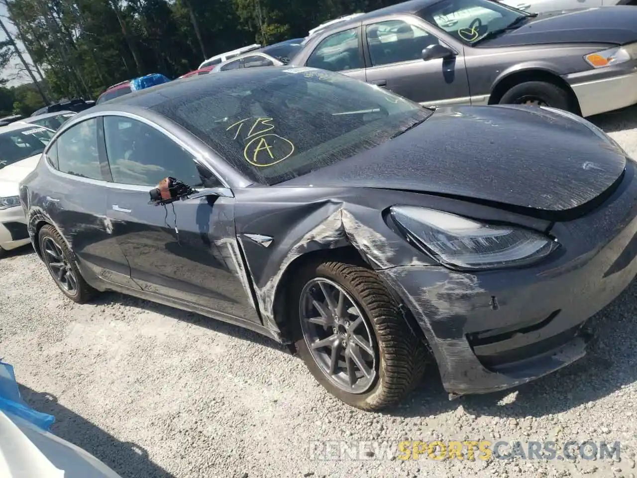 9 Photograph of a damaged car 5YJ3E1EA6KF317100 TESLA MODEL 3 2019