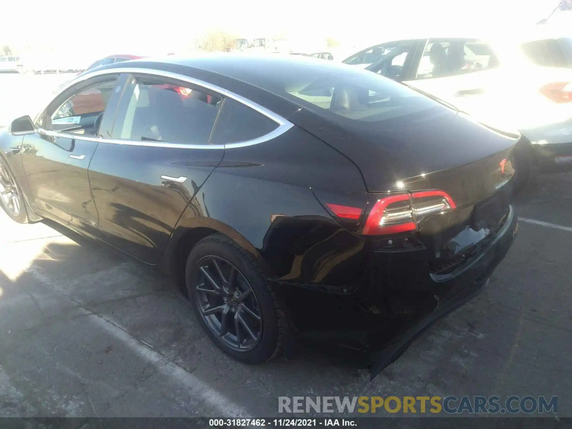 3 Photograph of a damaged car 5YJ3E1EA6KF324001 TESLA MODEL 3 2019