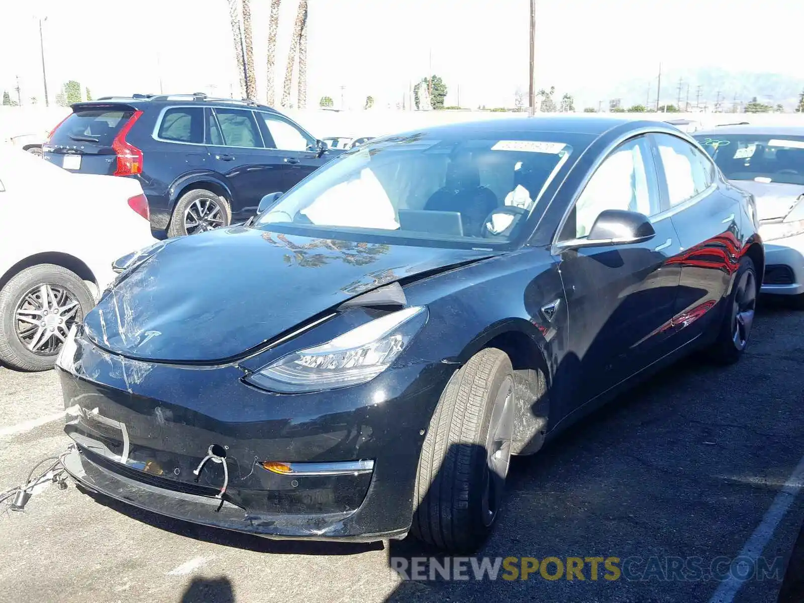 10 Photograph of a damaged car 5YJ3E1EA6KF324581 TESLA MODEL 3 2019