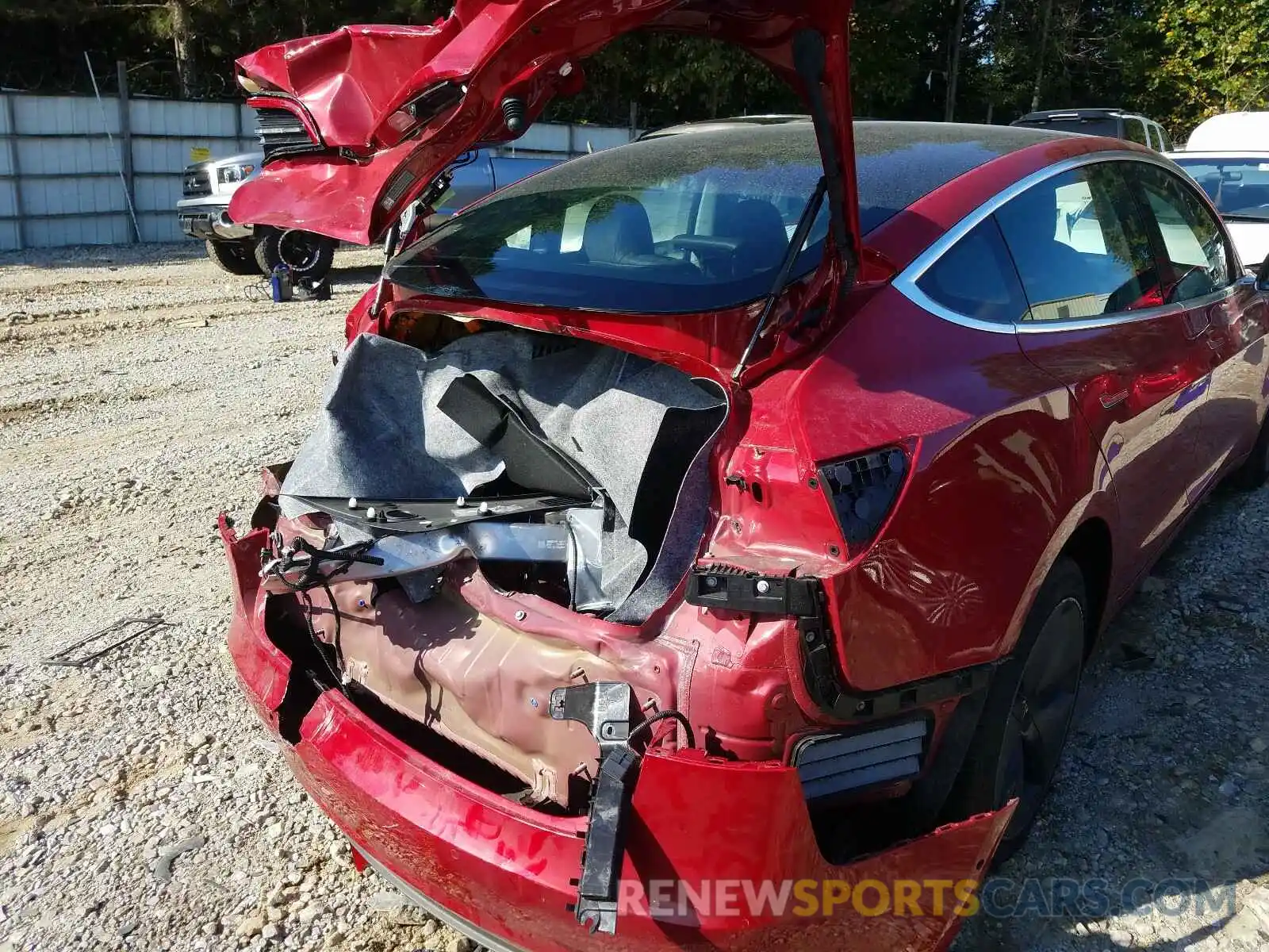 9 Photograph of a damaged car 5YJ3E1EA6KF324824 TESLA MODEL 3 2019