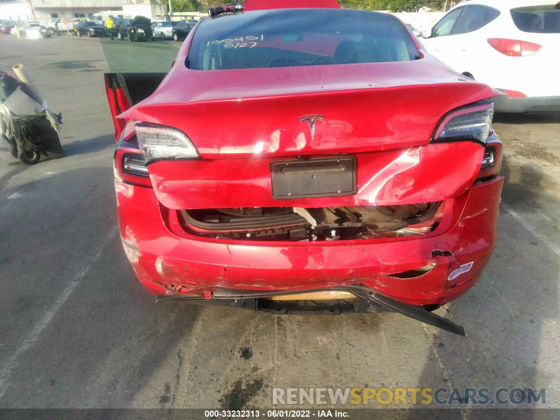 6 Photograph of a damaged car 5YJ3E1EA6KF324838 TESLA MODEL 3 2019