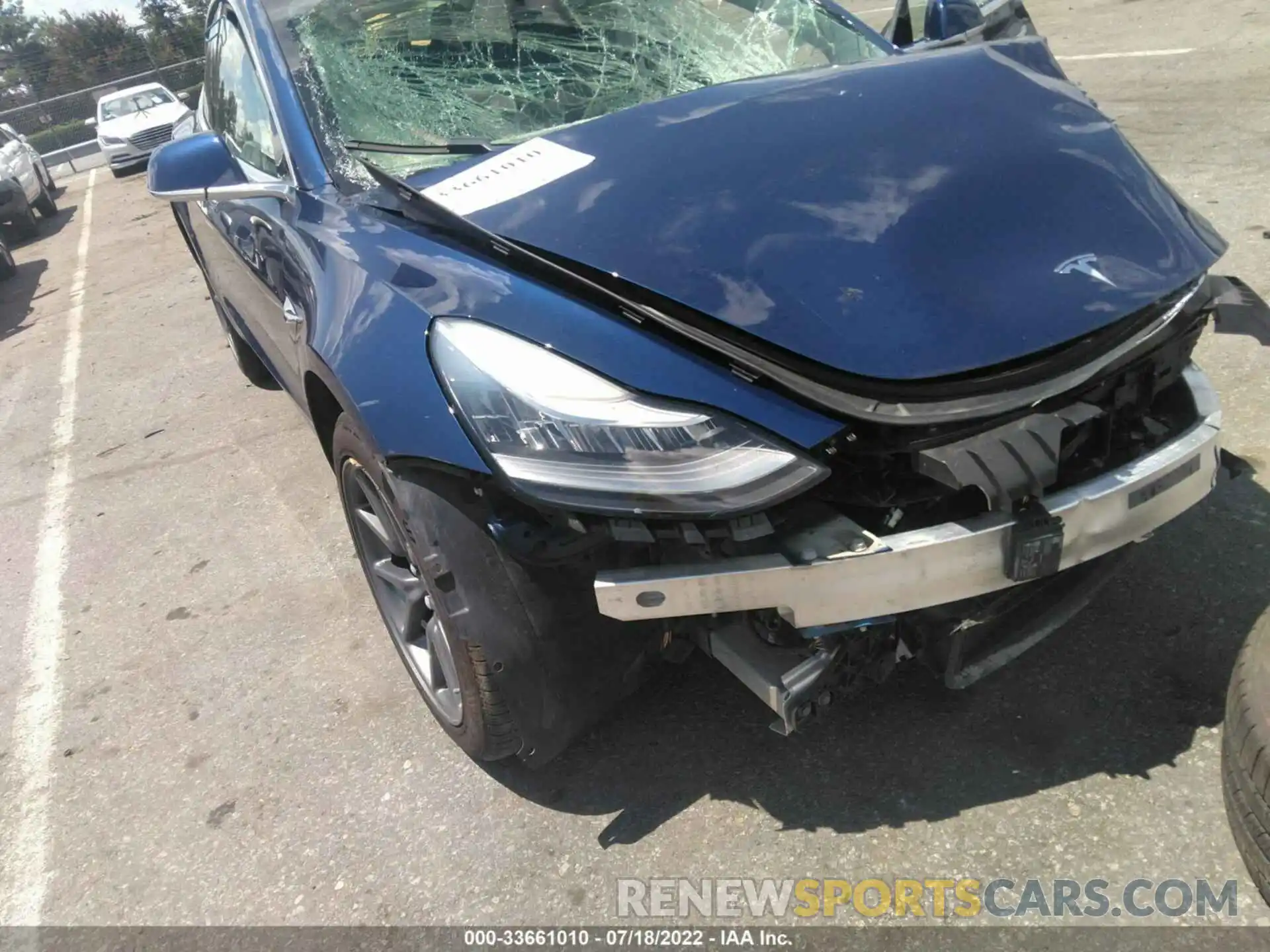 10 Photograph of a damaged car 5YJ3E1EA6KF347231 TESLA MODEL 3 2019