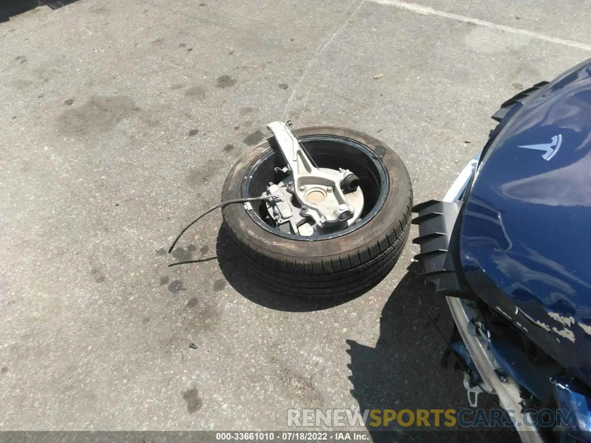 11 Photograph of a damaged car 5YJ3E1EA6KF347231 TESLA MODEL 3 2019