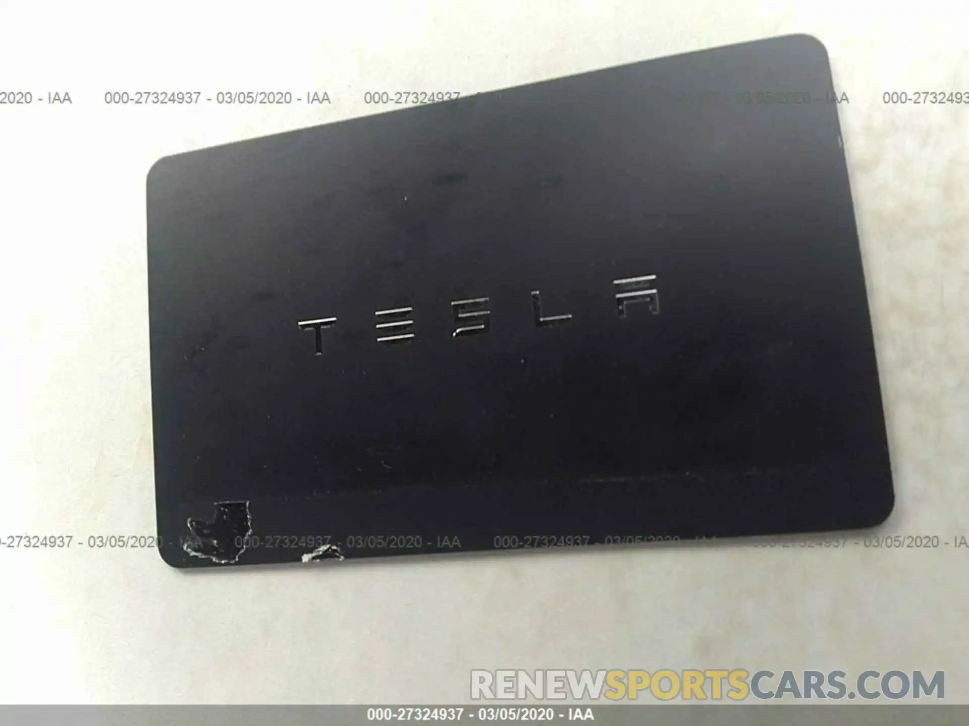 11 Photograph of a damaged car 5YJ3E1EA6KF361937 TESLA MODEL 3 2019