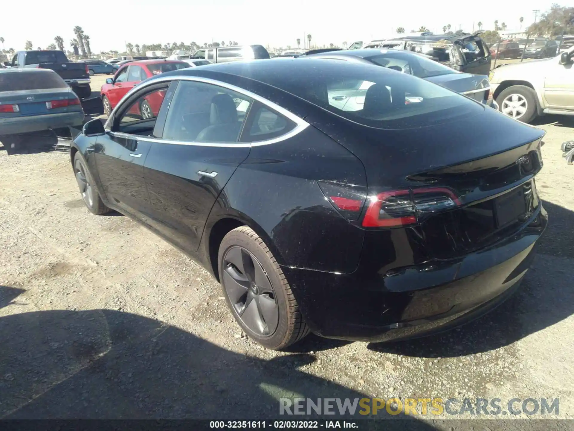 3 Фотография поврежденного автомобиля 5YJ3E1EA6KF361940 TESLA MODEL 3 2019