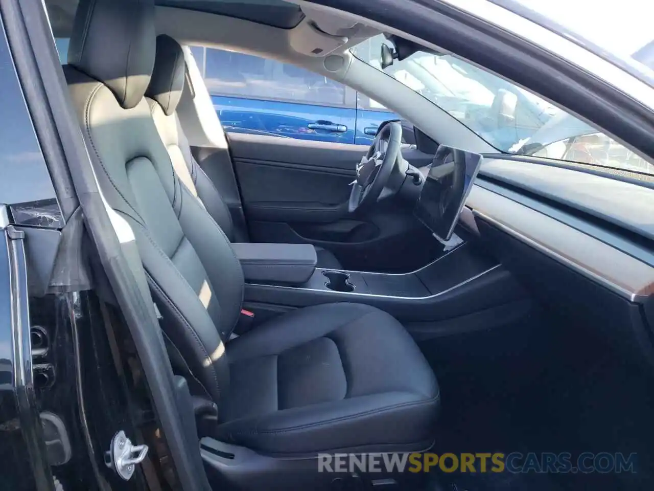 5 Photograph of a damaged car 5YJ3E1EA6KF395005 TESLA MODEL 3 2019