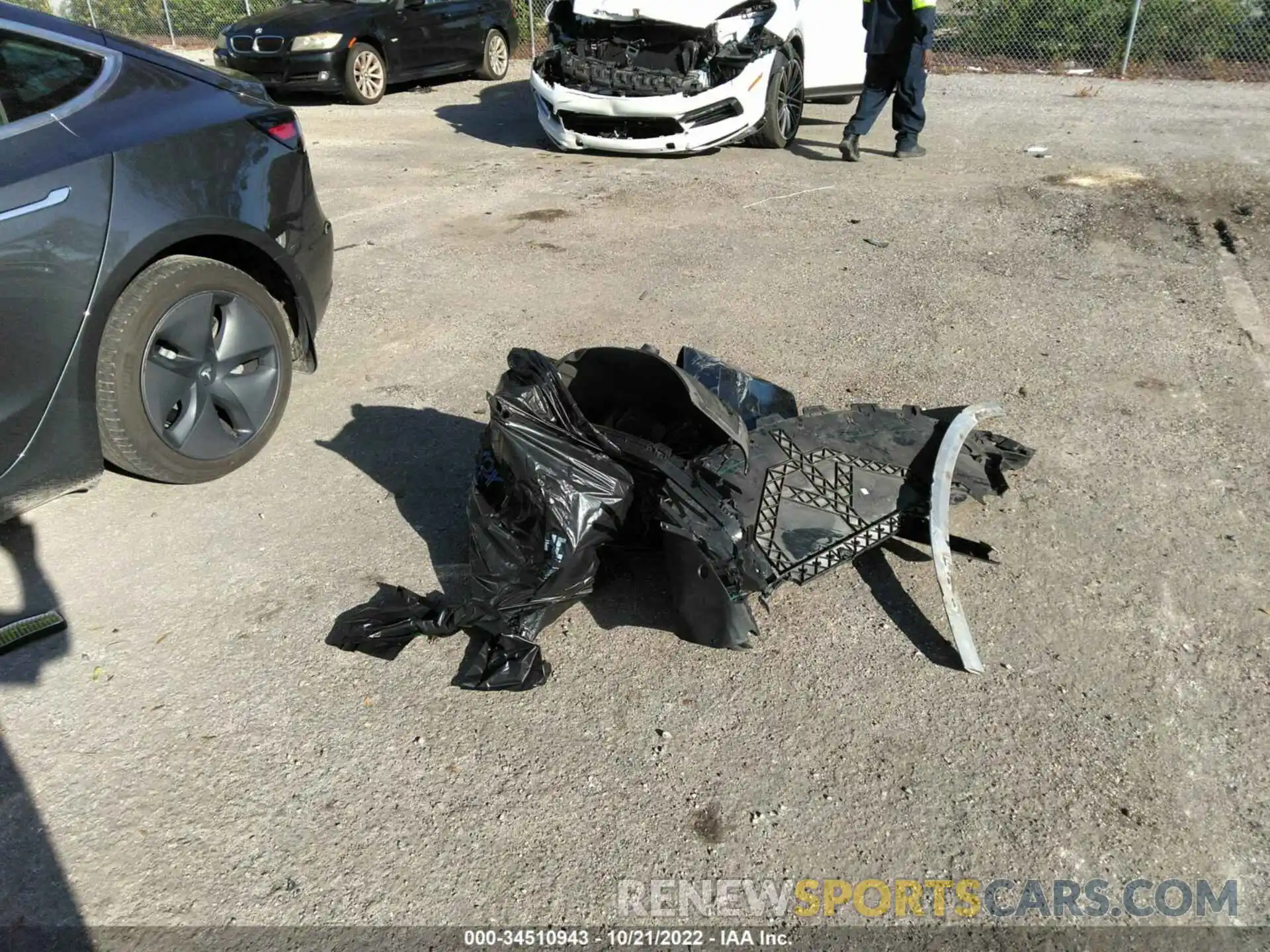 12 Photograph of a damaged car 5YJ3E1EA6KF396347 TESLA MODEL 3 2019