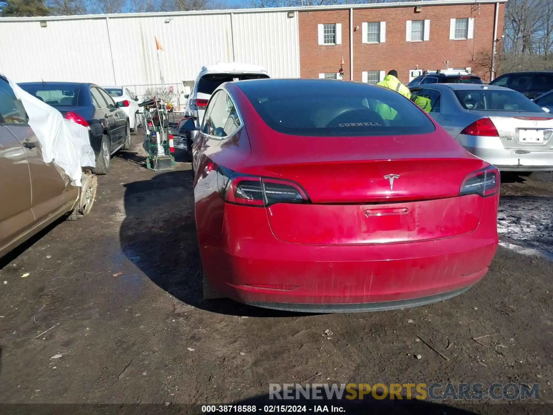 17 Photograph of a damaged car 5YJ3E1EA6KF396557 TESLA MODEL 3 2019