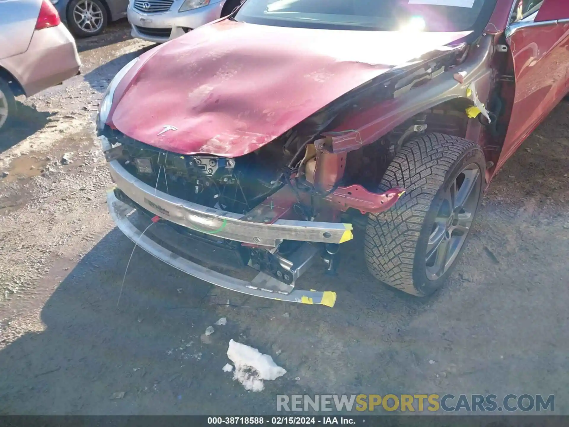 6 Photograph of a damaged car 5YJ3E1EA6KF396557 TESLA MODEL 3 2019