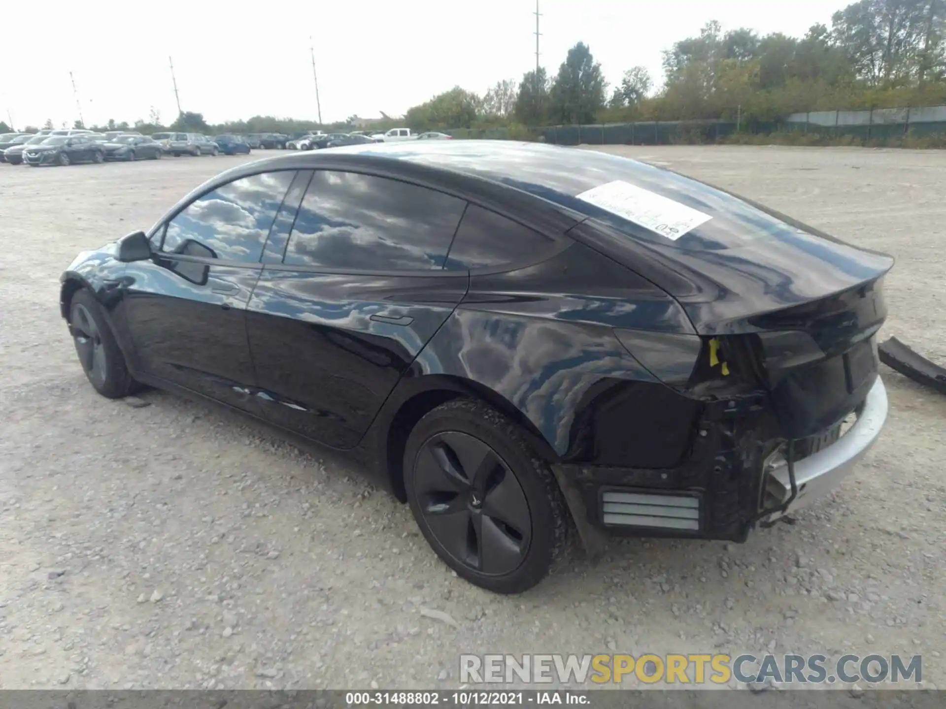 3 Photograph of a damaged car 5YJ3E1EA6KF398891 TESLA MODEL 3 2019