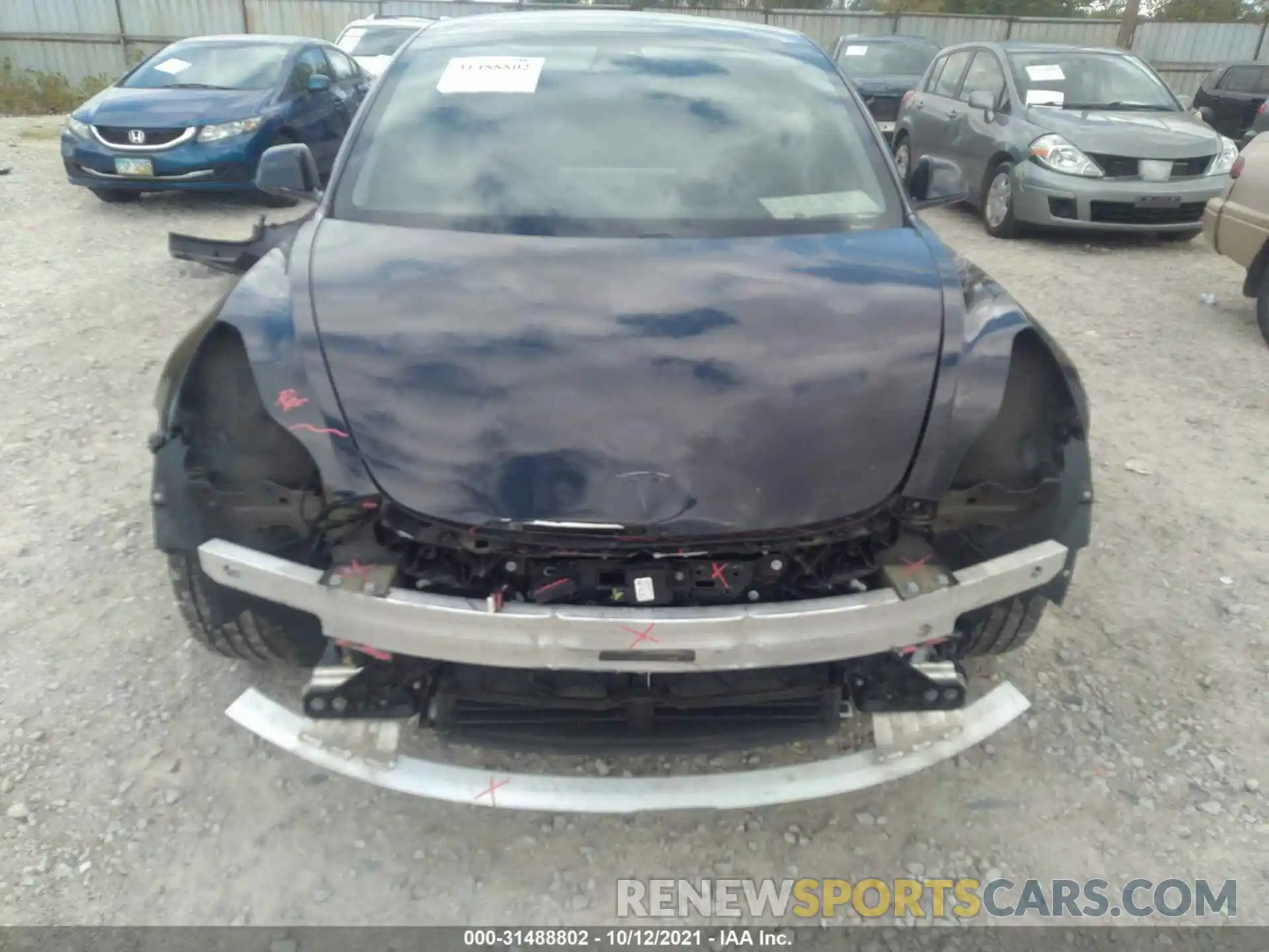 6 Photograph of a damaged car 5YJ3E1EA6KF398891 TESLA MODEL 3 2019