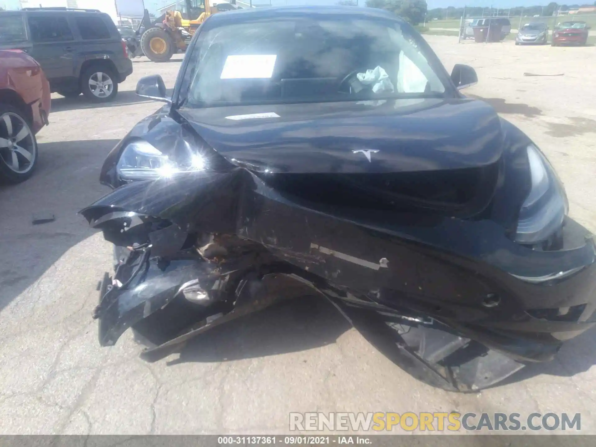 6 Photograph of a damaged car 5YJ3E1EA6KF399698 TESLA MODEL 3 2019