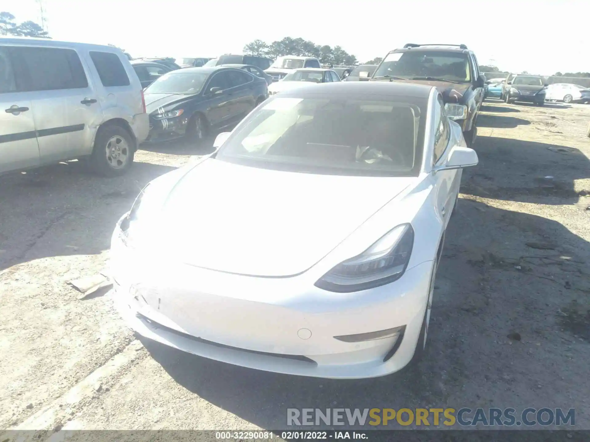 10 Photograph of a damaged car 5YJ3E1EA6KF402597 TESLA MODEL 3 2019