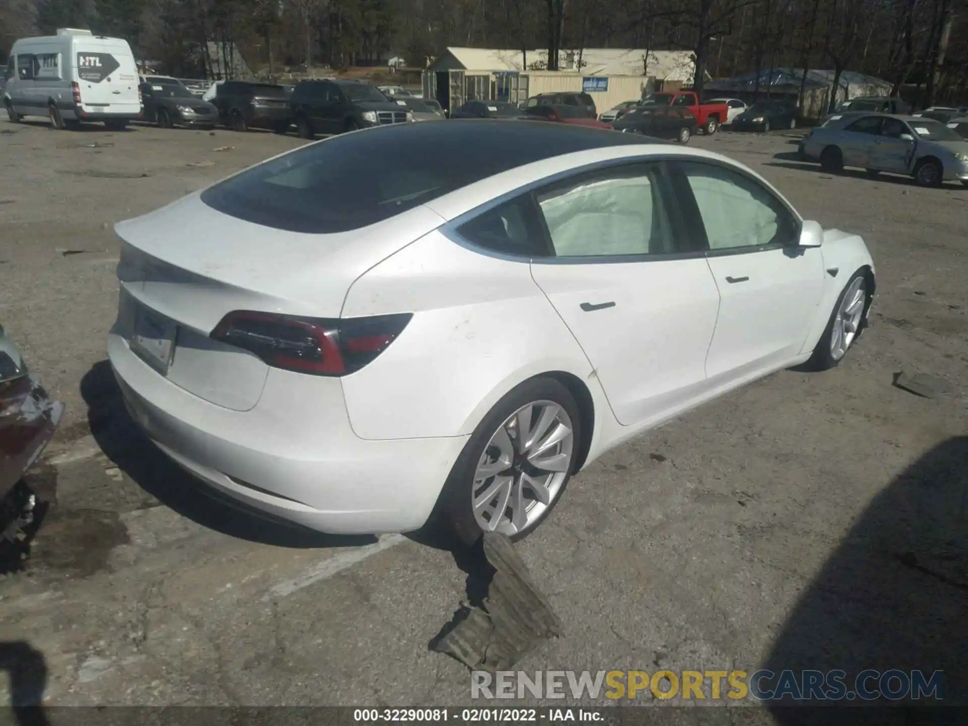 4 Photograph of a damaged car 5YJ3E1EA6KF402597 TESLA MODEL 3 2019