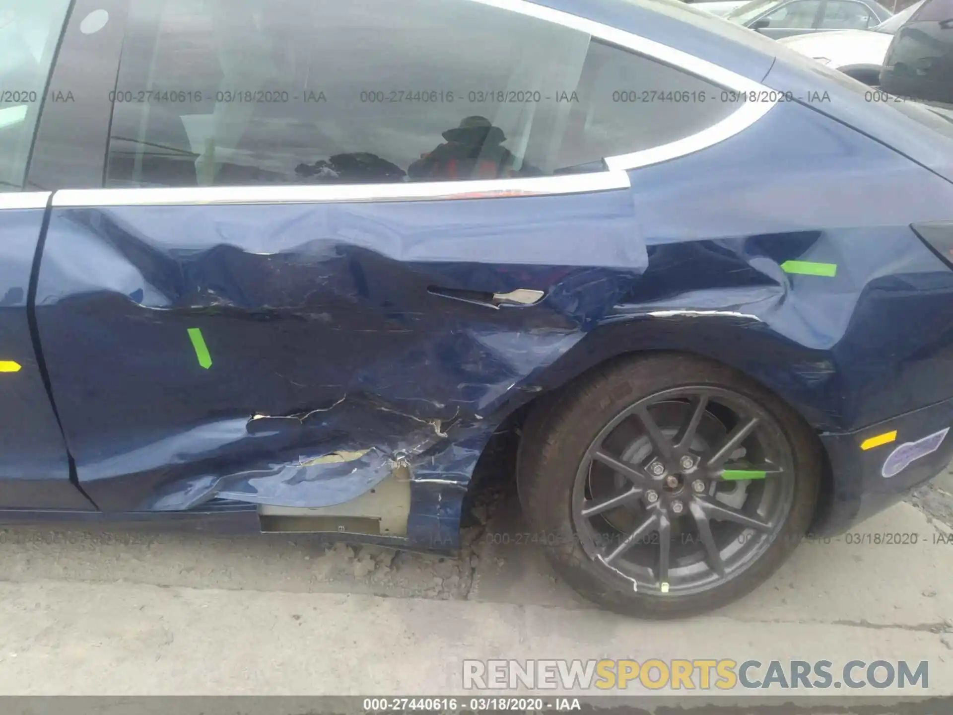 6 Photograph of a damaged car 5YJ3E1EA6KF402812 TESLA MODEL 3 2019