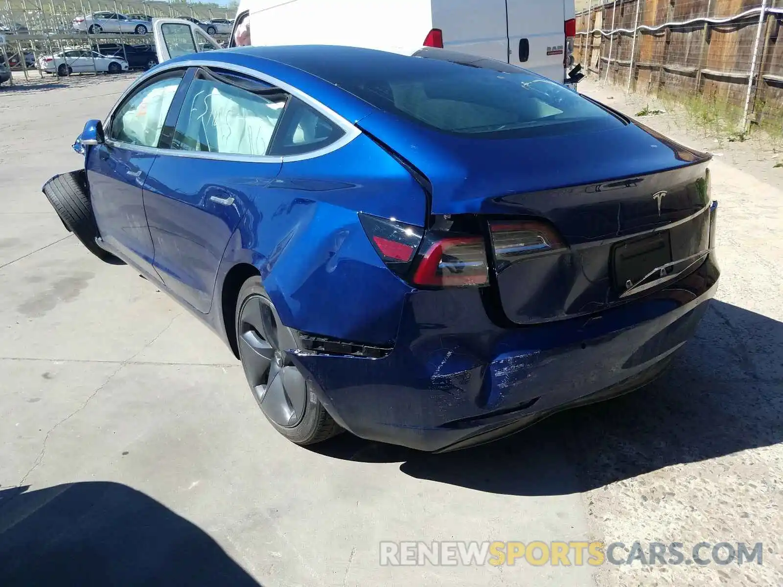 4 Photograph of a damaged car 5YJ3E1EA6KF406441 TESLA MODEL 3 2019