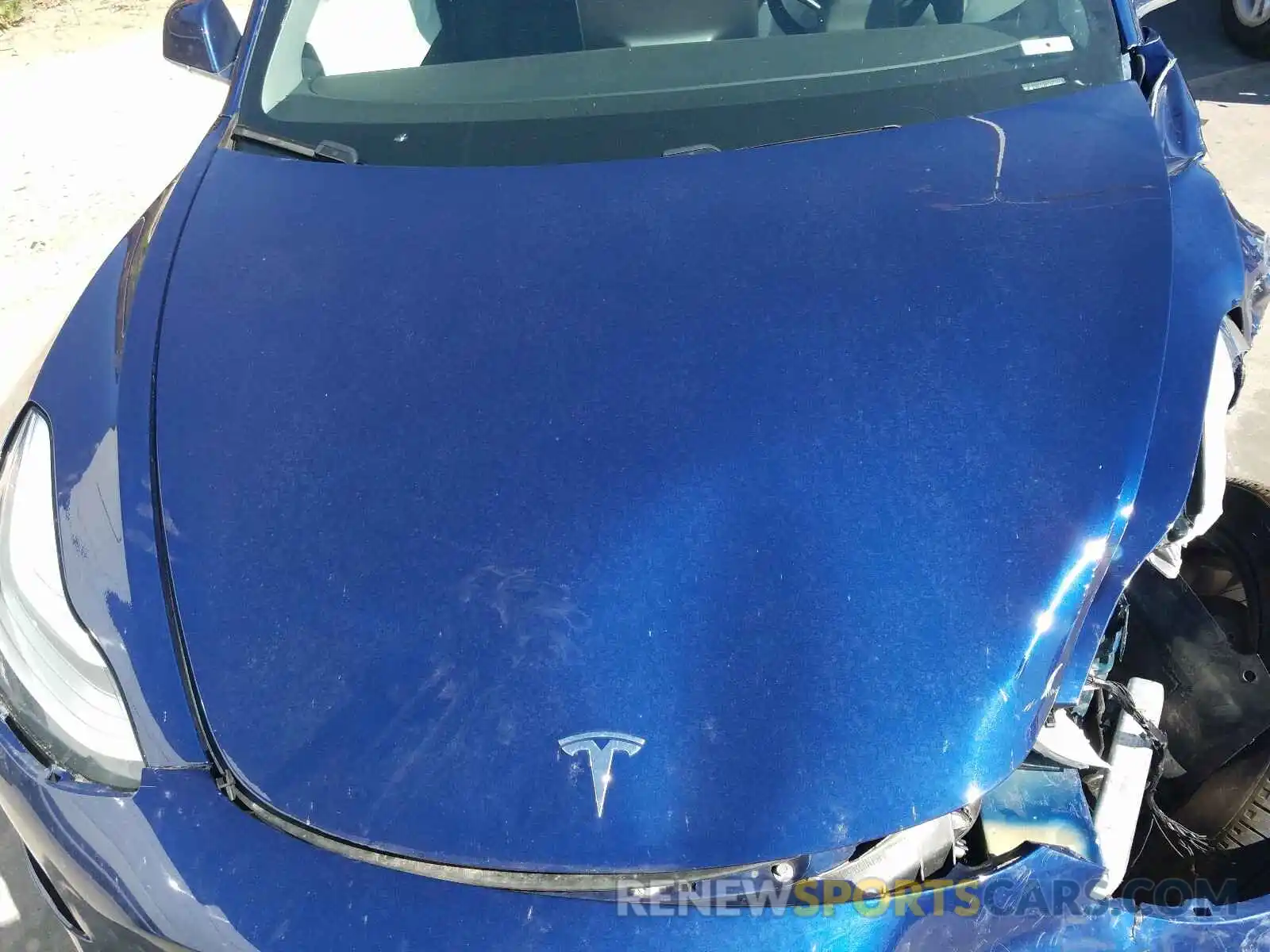 7 Photograph of a damaged car 5YJ3E1EA6KF406441 TESLA MODEL 3 2019