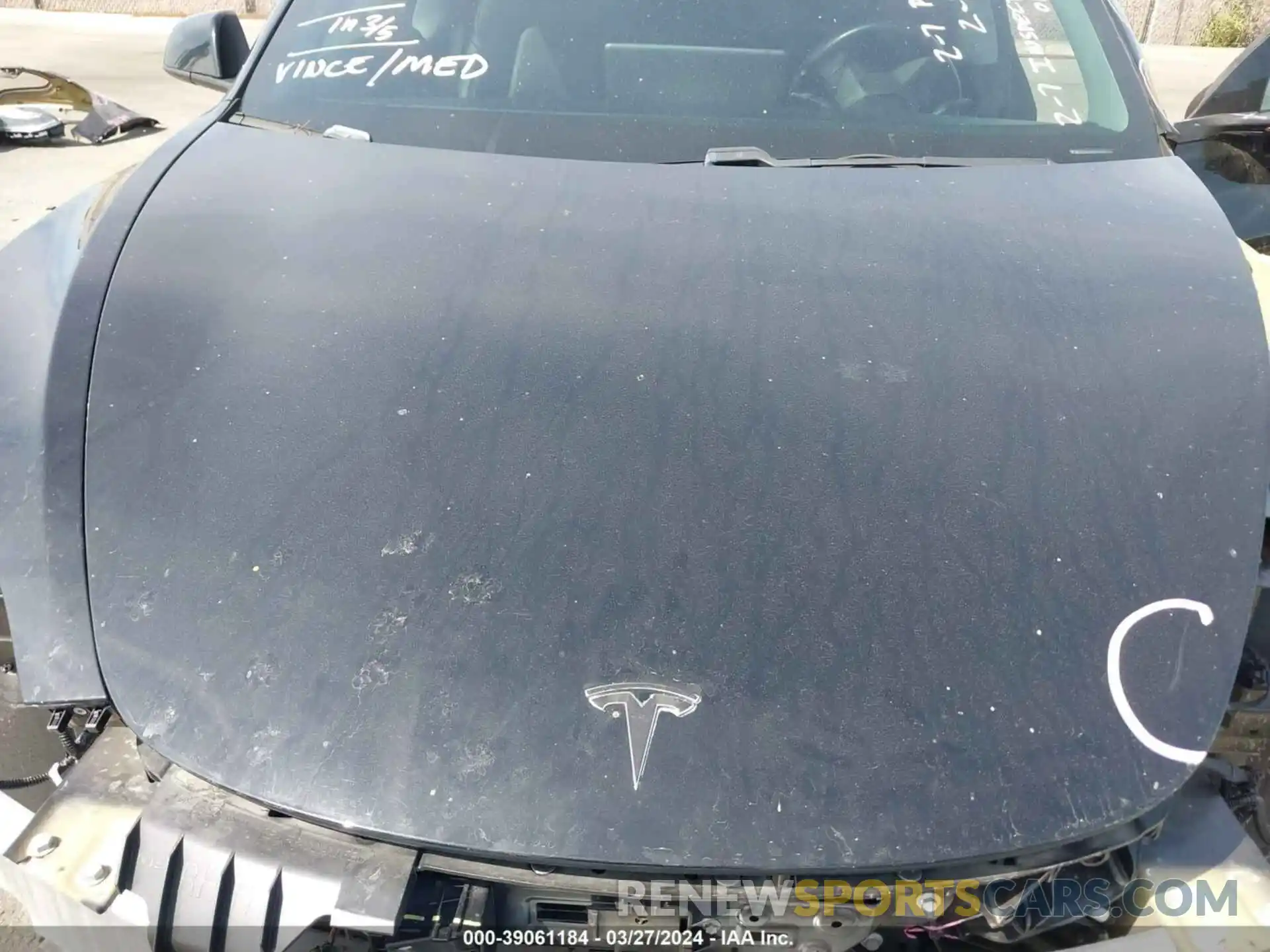 10 Photograph of a damaged car 5YJ3E1EA6KF410067 TESLA MODEL 3 2019