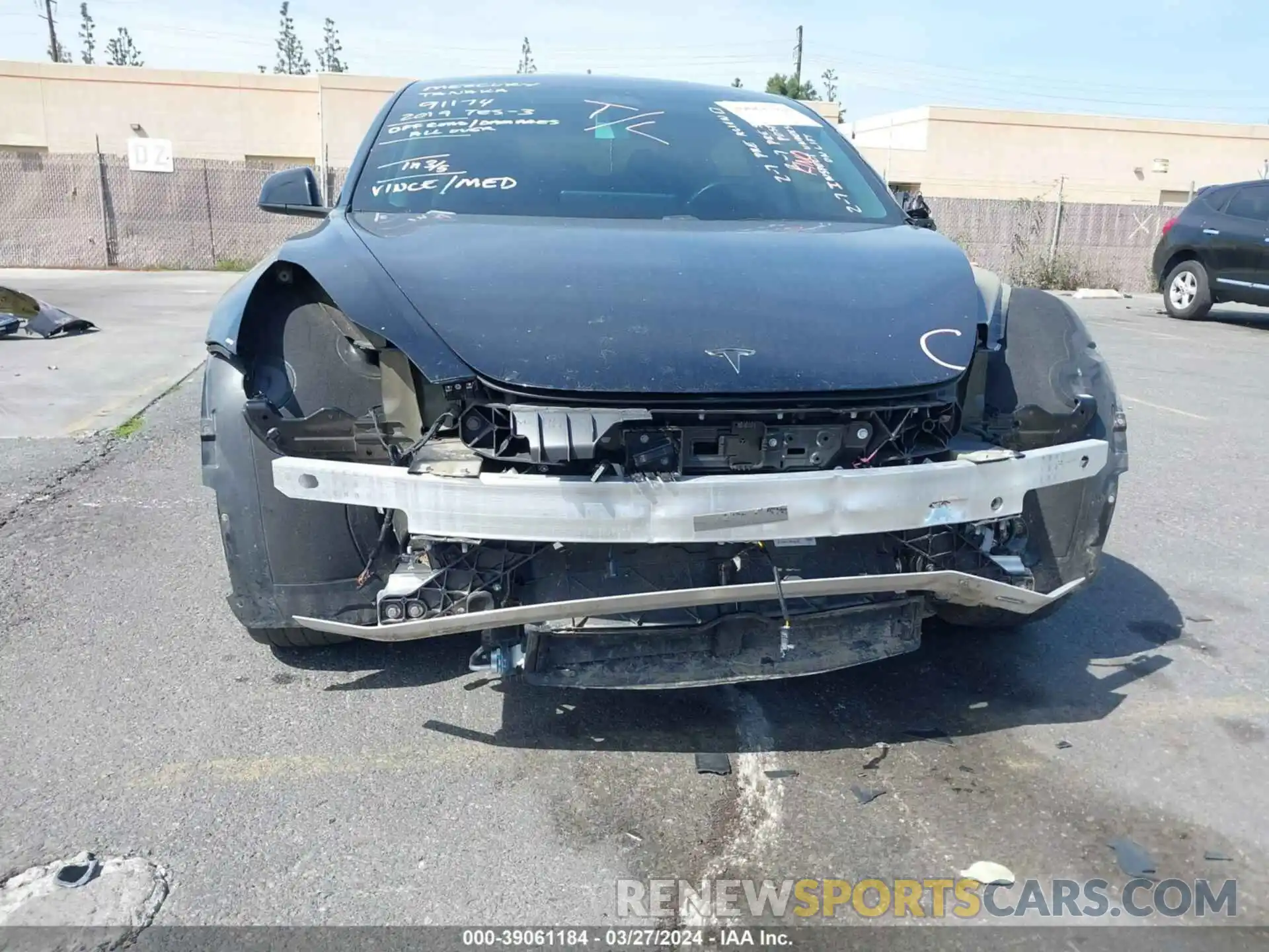 6 Photograph of a damaged car 5YJ3E1EA6KF410067 TESLA MODEL 3 2019