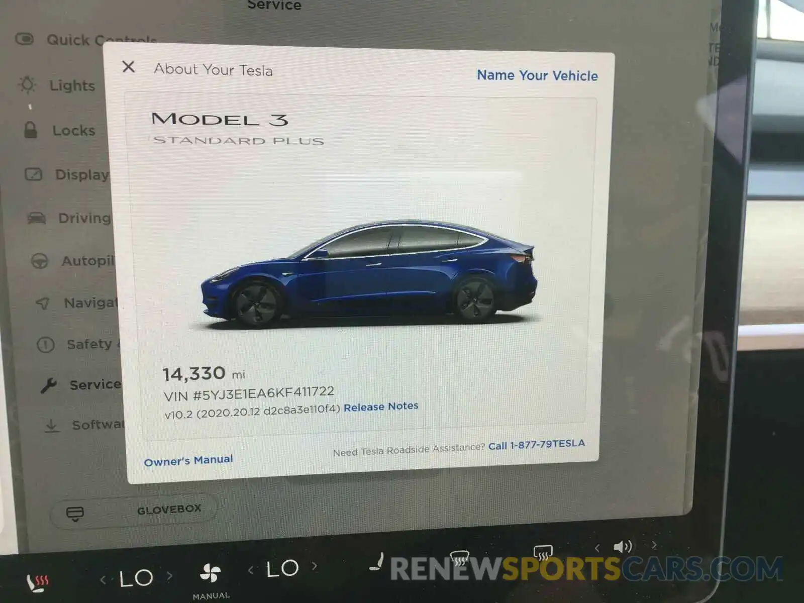 8 Photograph of a damaged car 5YJ3E1EA6KF411722 TESLA MODEL 3 2019