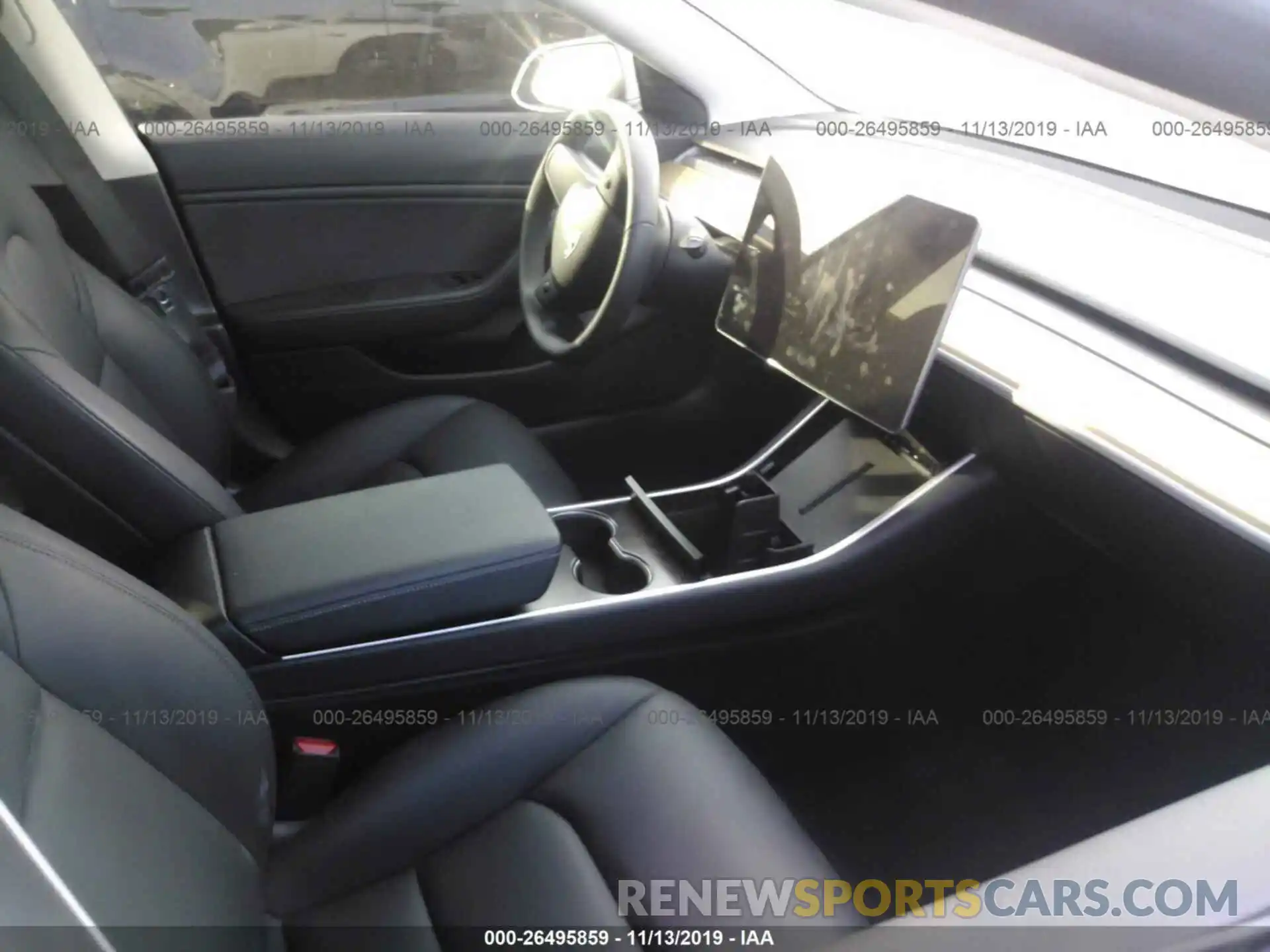 5 Photograph of a damaged car 5YJ3E1EA6KF412319 TESLA MODEL 3 2019