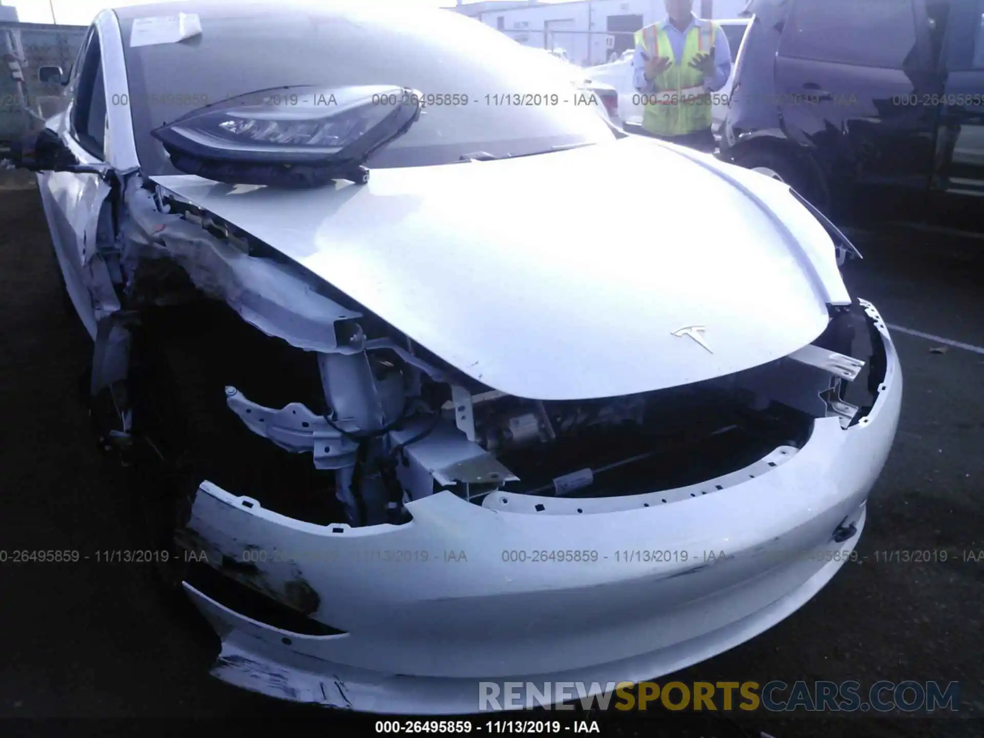 6 Photograph of a damaged car 5YJ3E1EA6KF412319 TESLA MODEL 3 2019