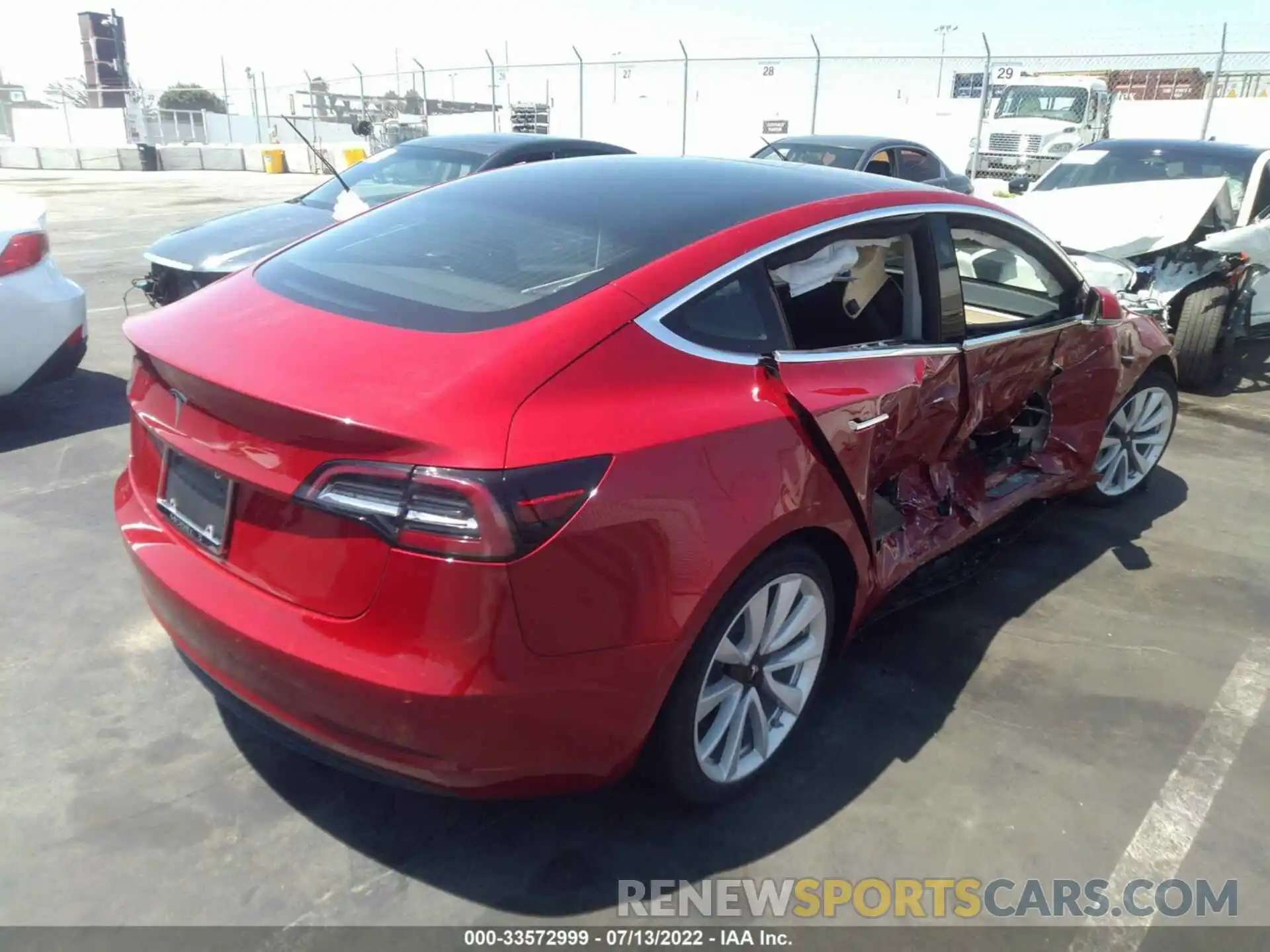 4 Photograph of a damaged car 5YJ3E1EA6KF417309 TESLA MODEL 3 2019