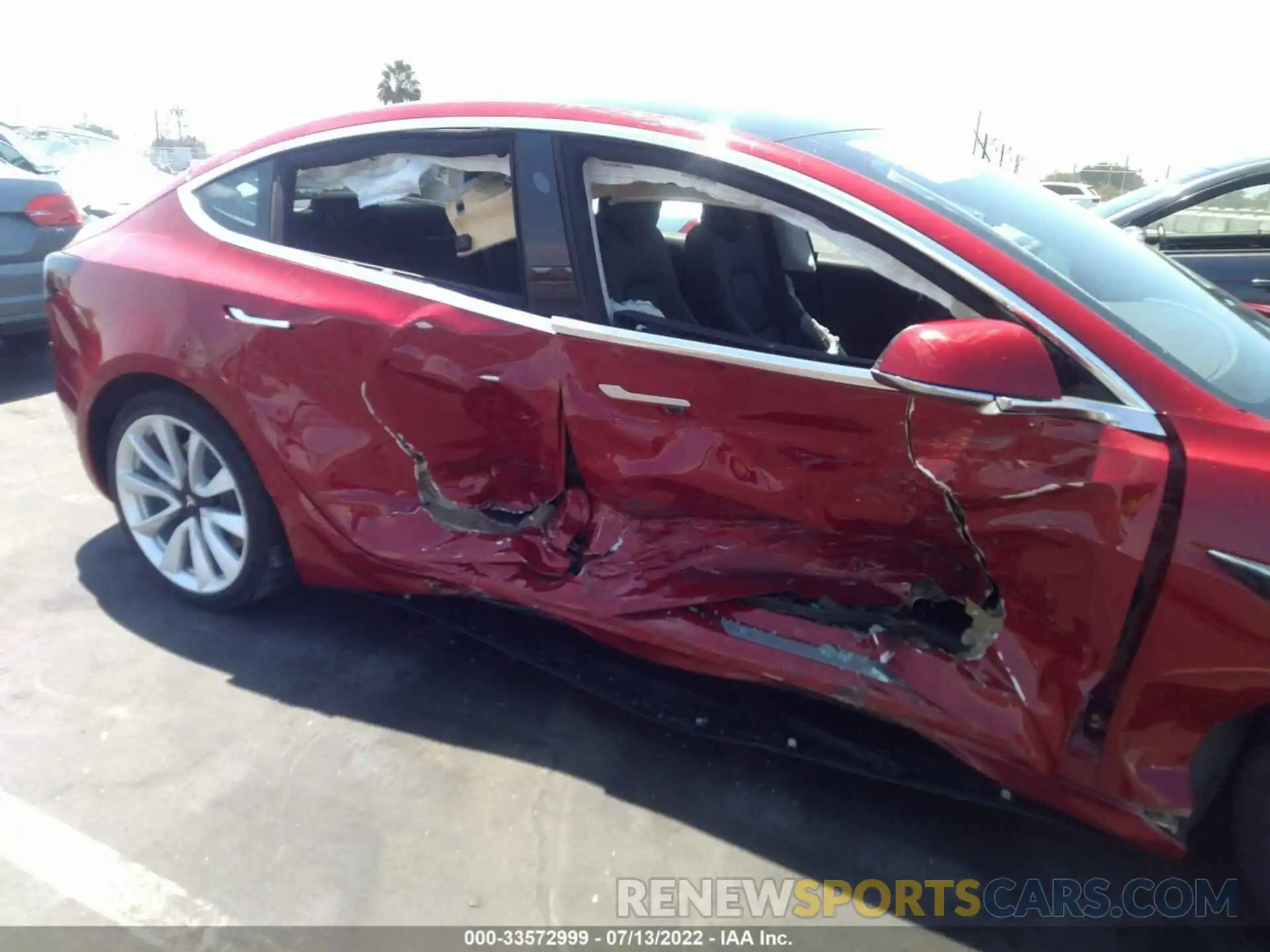 6 Photograph of a damaged car 5YJ3E1EA6KF417309 TESLA MODEL 3 2019