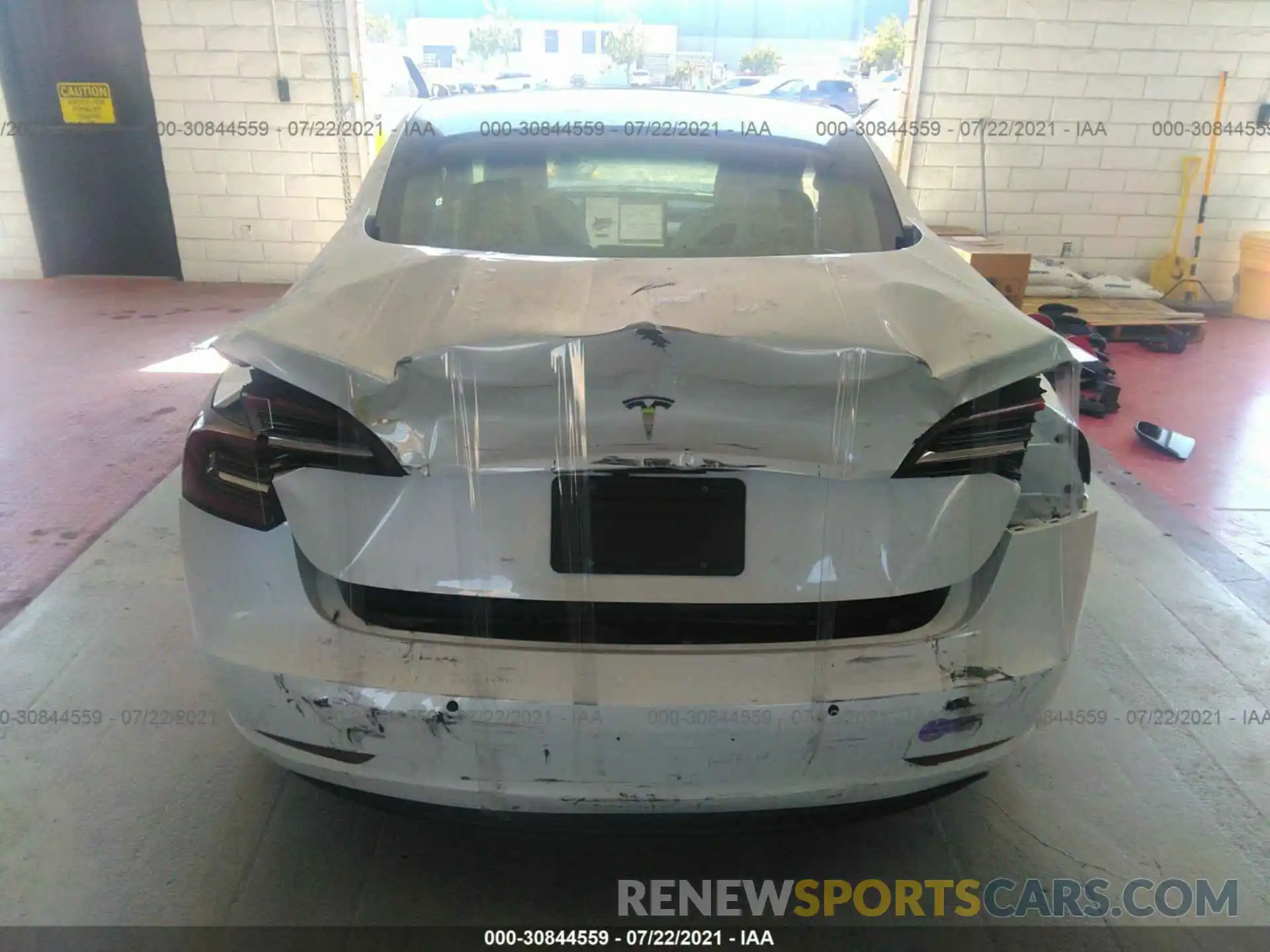 6 Photograph of a damaged car 5YJ3E1EA6KF417925 TESLA MODEL 3 2019