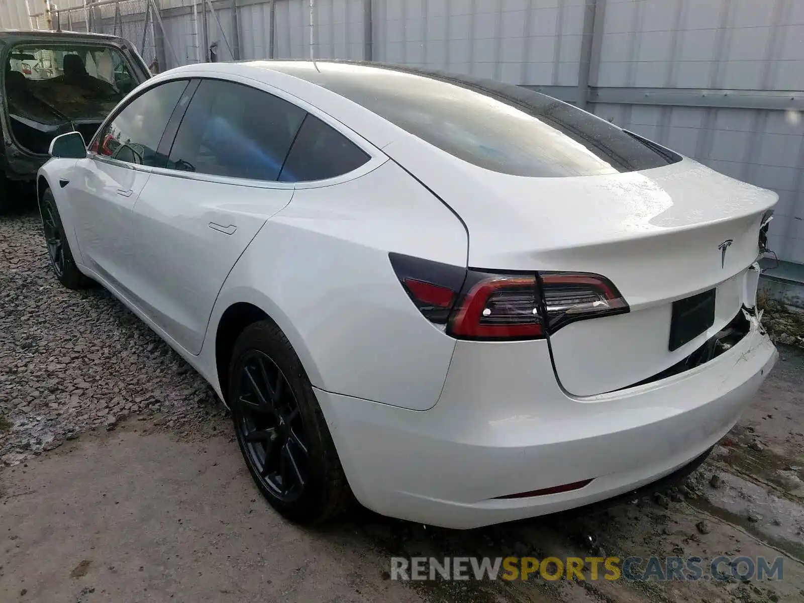 3 Photograph of a damaged car 5YJ3E1EA6KF420291 TESLA MODEL 3 2019