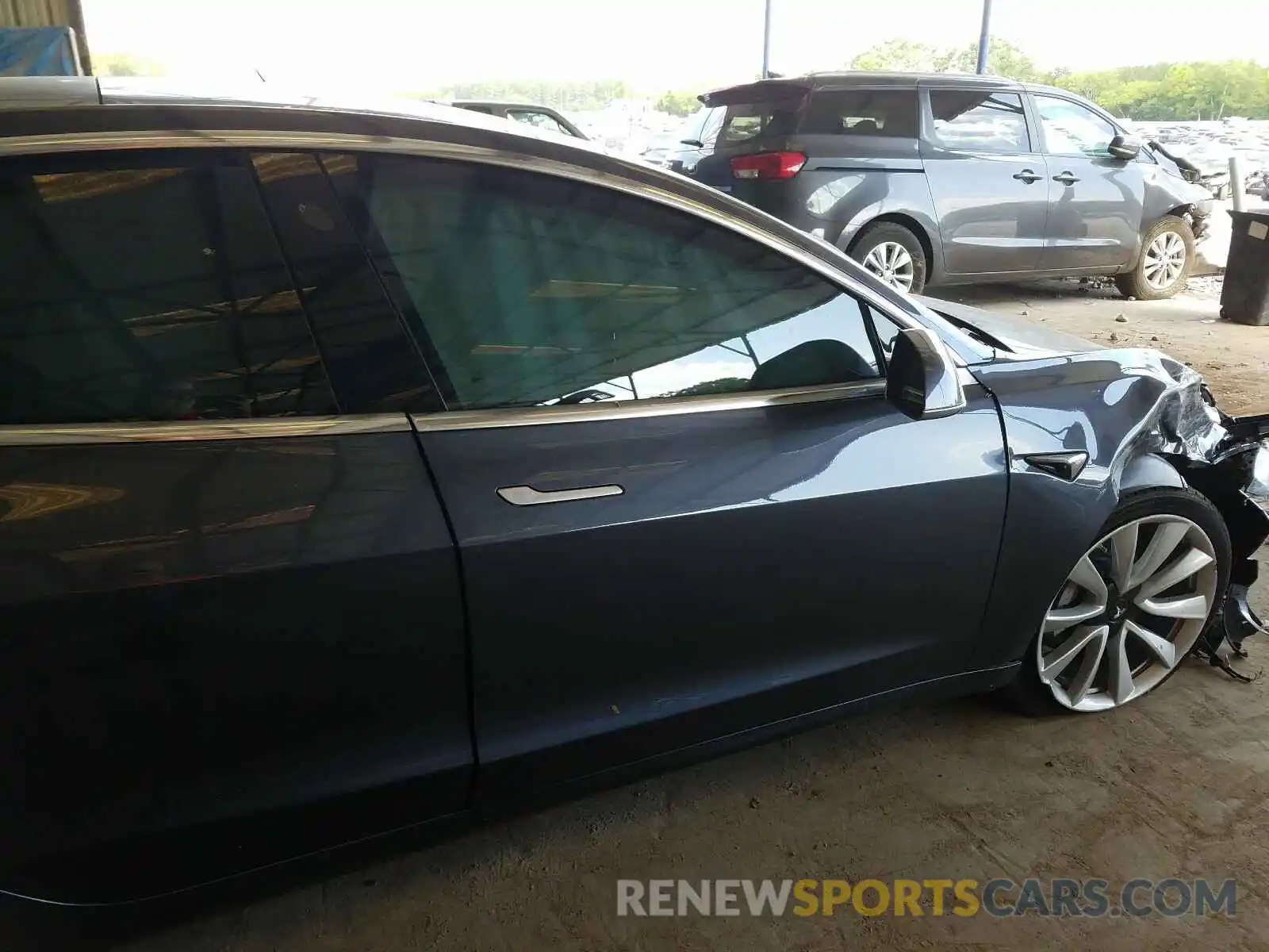 5 Photograph of a damaged car 5YJ3E1EA6KF425443 TESLA MODEL 3 2019