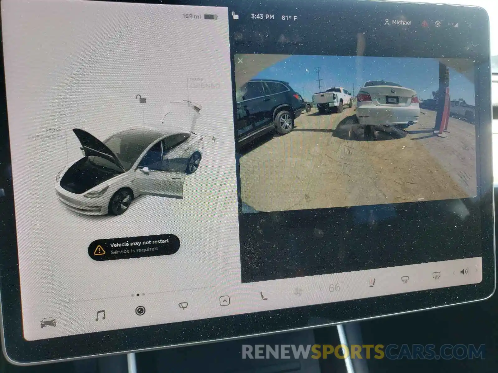 9 Photograph of a damaged car 5YJ3E1EA6KF426365 TESLA MODEL 3 2019