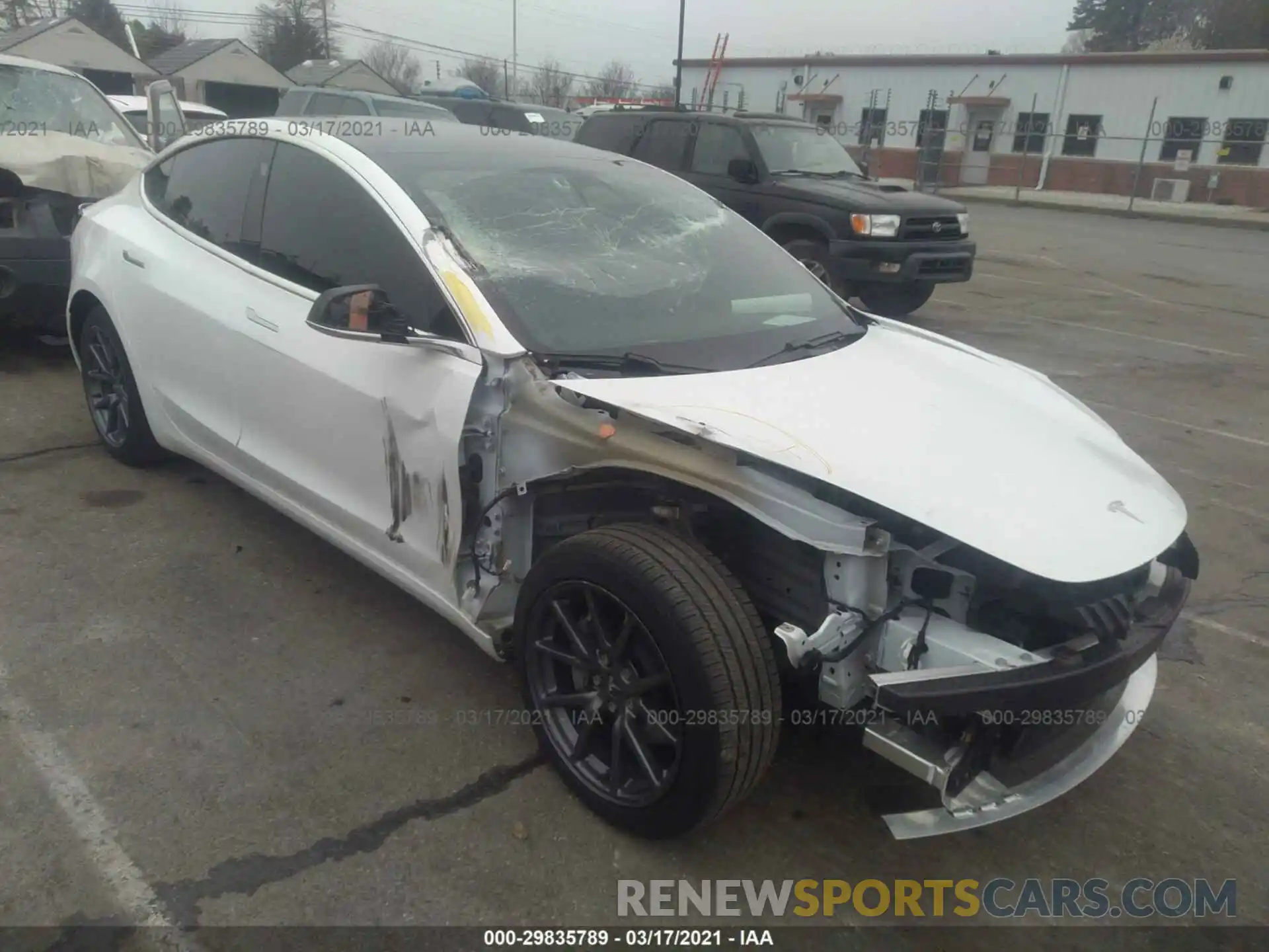 6 Photograph of a damaged car 5YJ3E1EA6KF426382 TESLA MODEL 3 2019