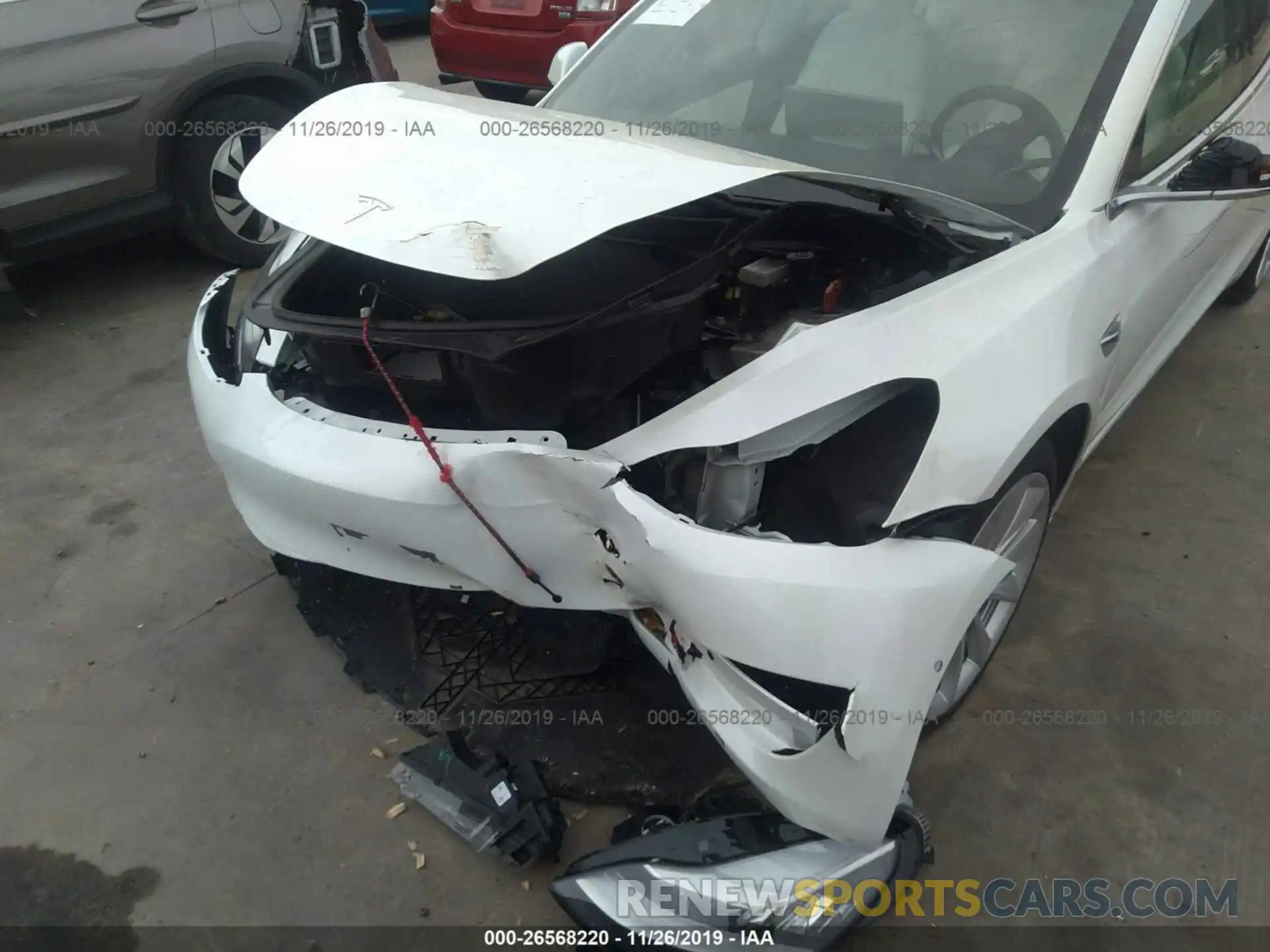 6 Photograph of a damaged car 5YJ3E1EA6KF429427 TESLA MODEL 3 2019