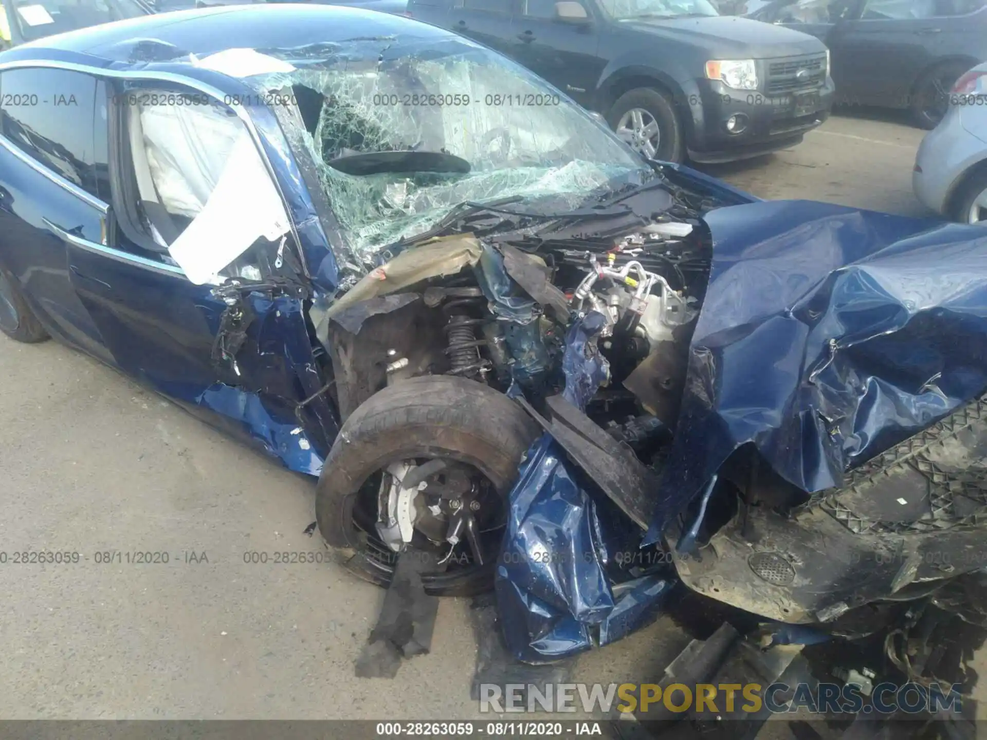 6 Photograph of a damaged car 5YJ3E1EA6KF476151 TESLA MODEL 3 2019