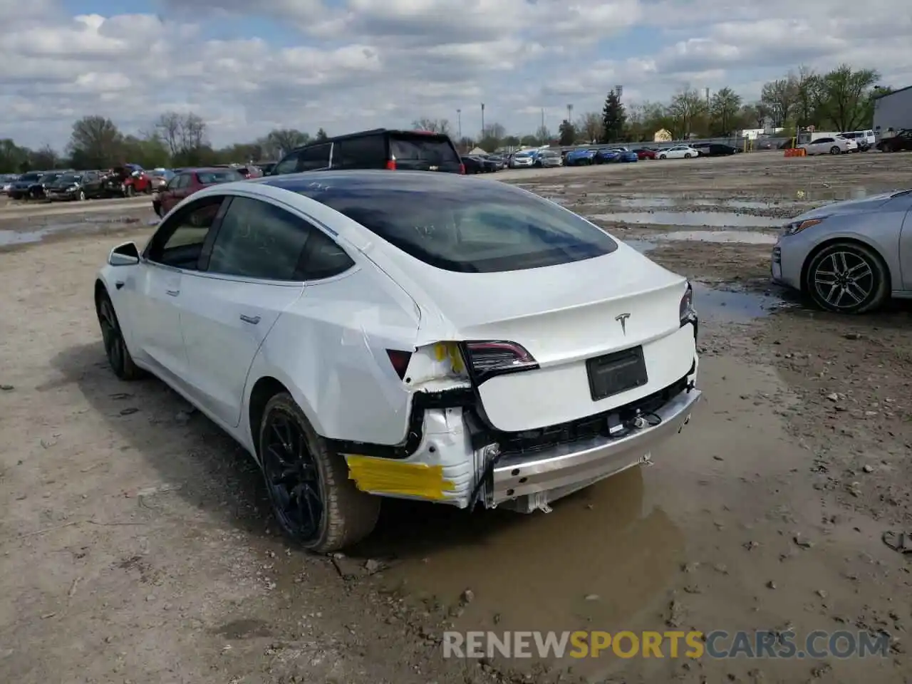 3 Фотография поврежденного автомобиля 5YJ3E1EA6KF483973 TESLA MODEL 3 2019