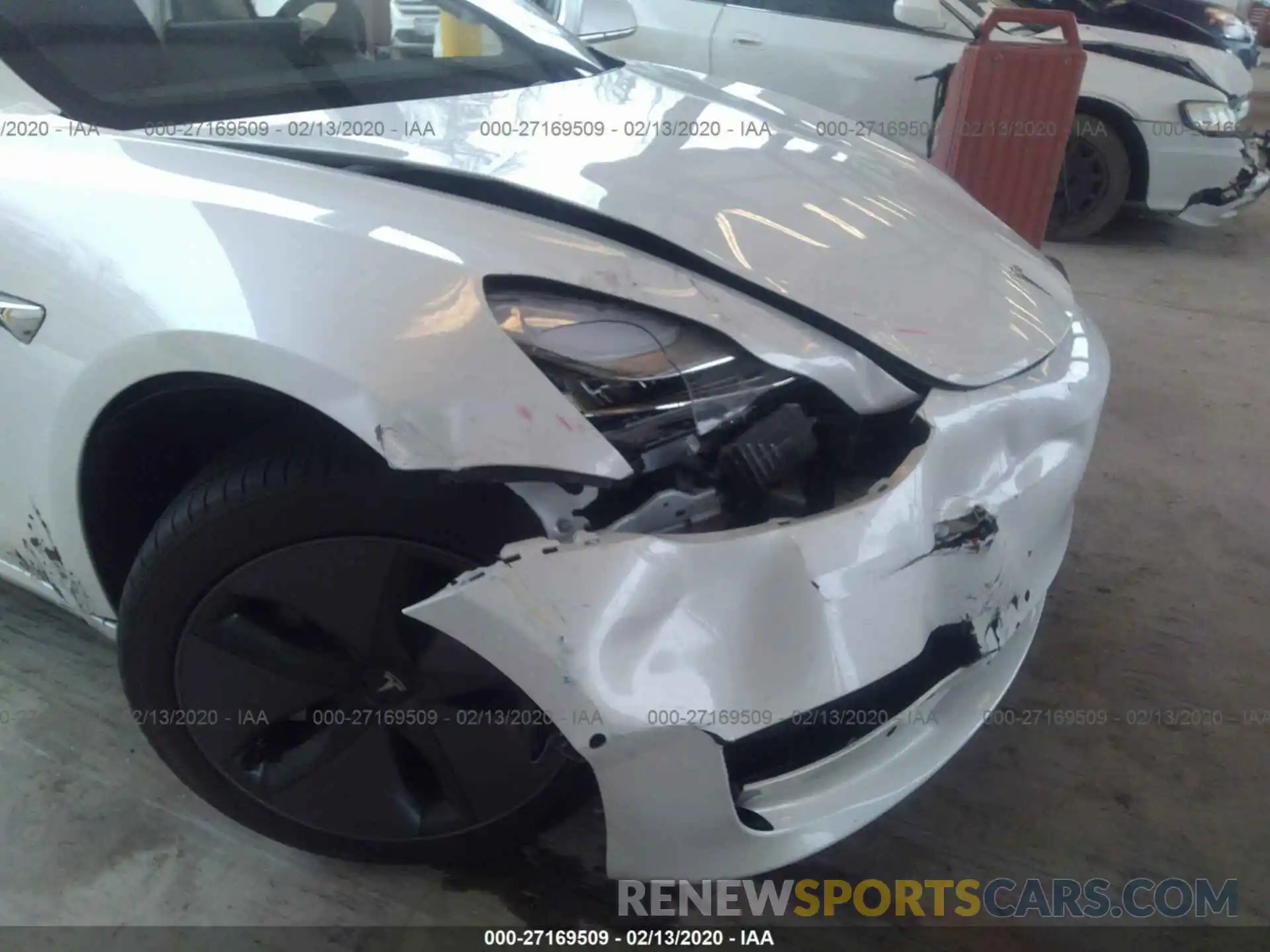 6 Photograph of a damaged car 5YJ3E1EA6KF485853 TESLA MODEL 3 2019