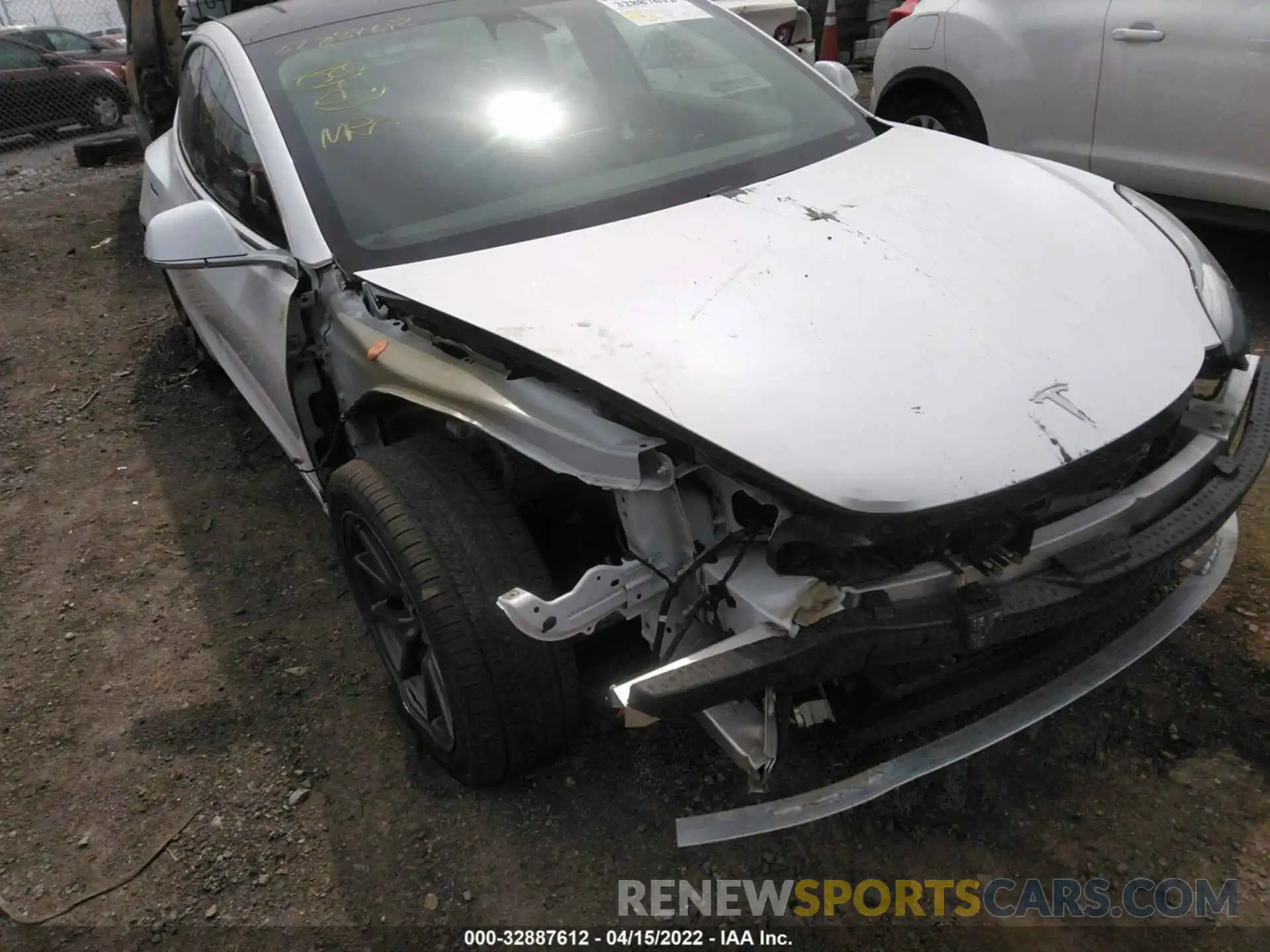 6 Photograph of a damaged car 5YJ3E1EA6KF485867 TESLA MODEL 3 2019