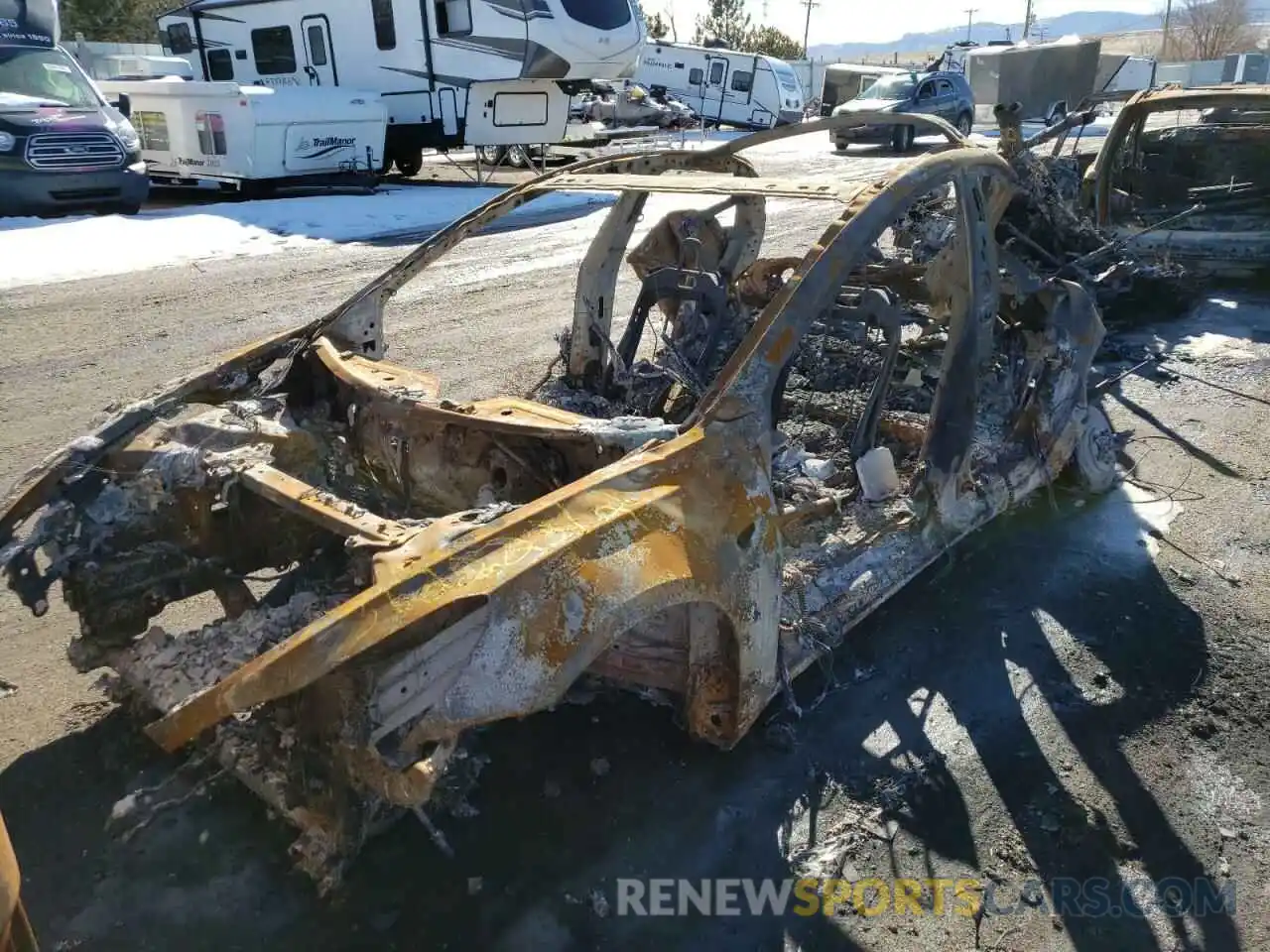 2 Photograph of a damaged car 5YJ3E1EA6KF486680 TESLA MODEL 3 2019